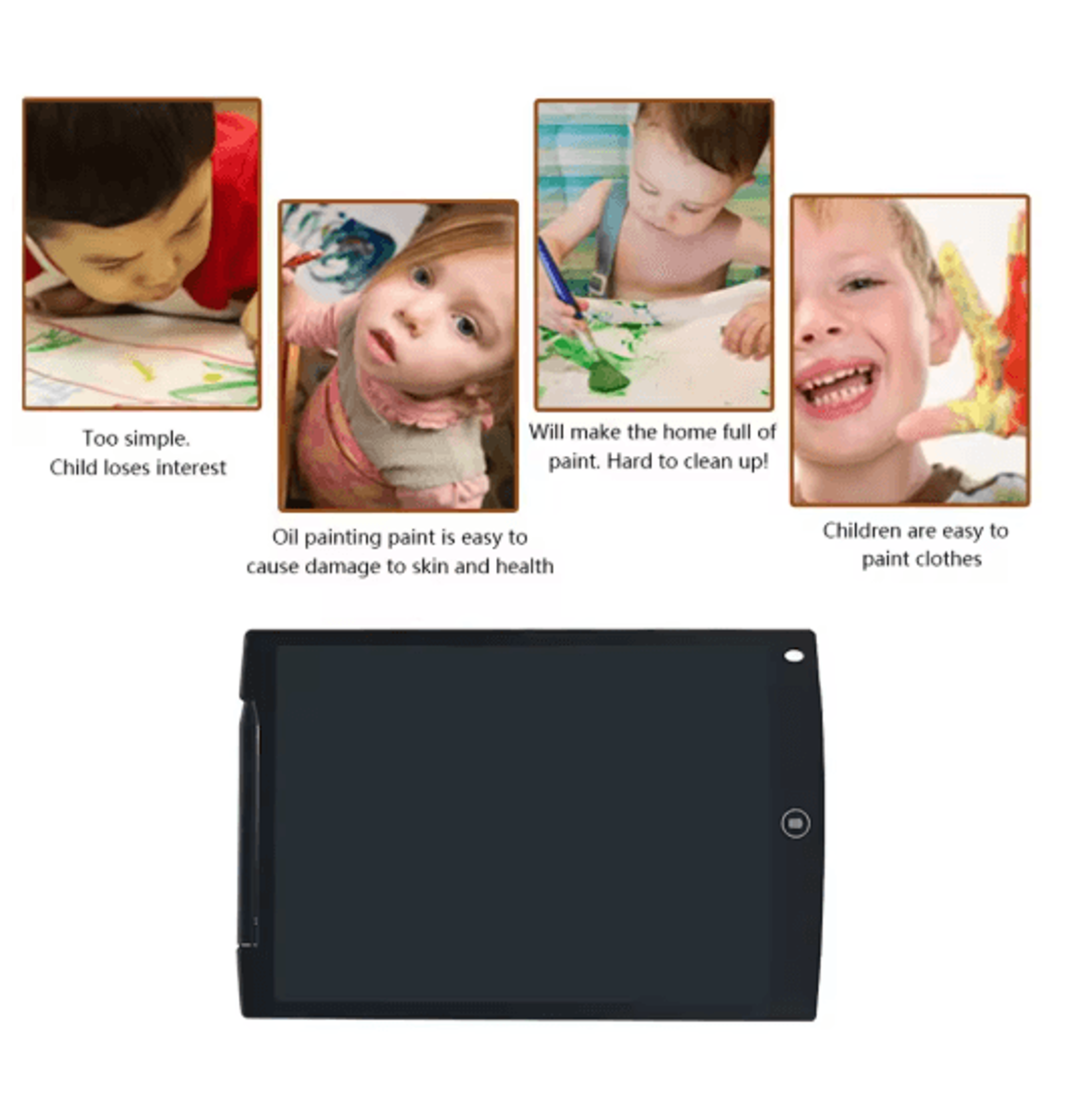 85 Inch LCD Writing Tablet Portable Digital Drawing  Handwriting Pad 8