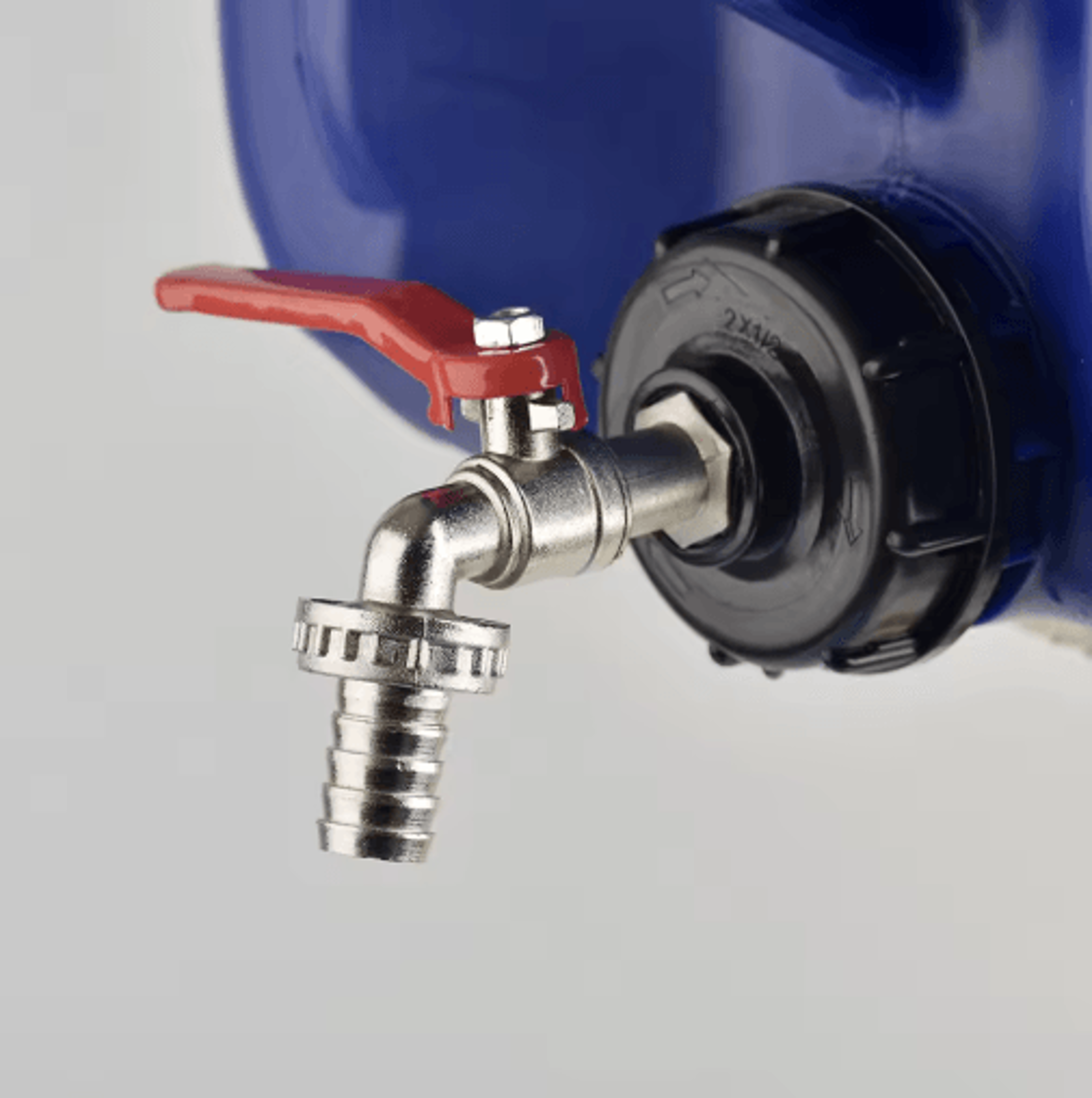 IBC Tank Tap Adapter S60x6 With 16mm Quick Connect Brass Valve For Garden  Home Use 7