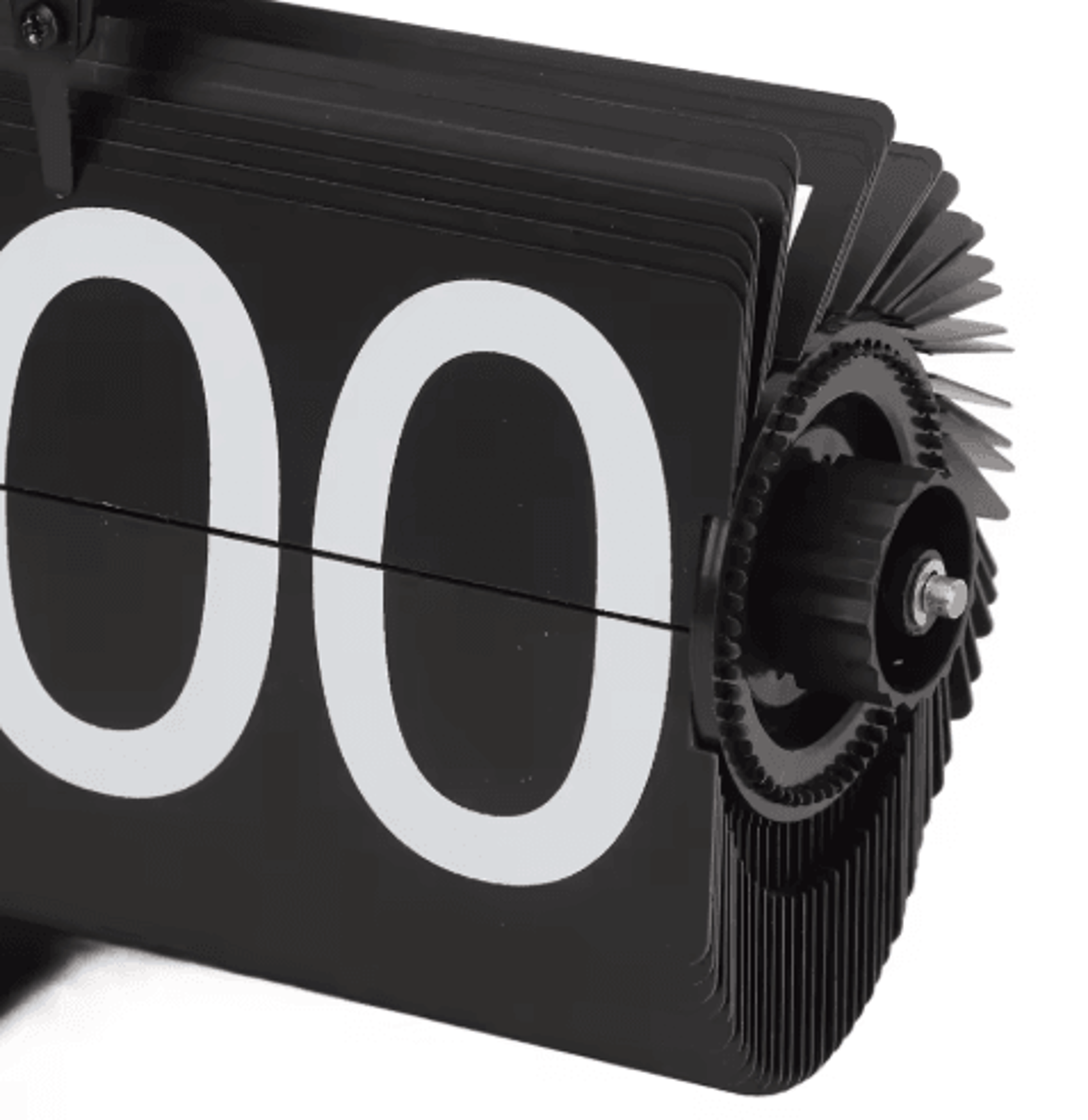 TimeFlip Aesthetic Digital Down Clock With Large Display  Auto Time Adjustment 4