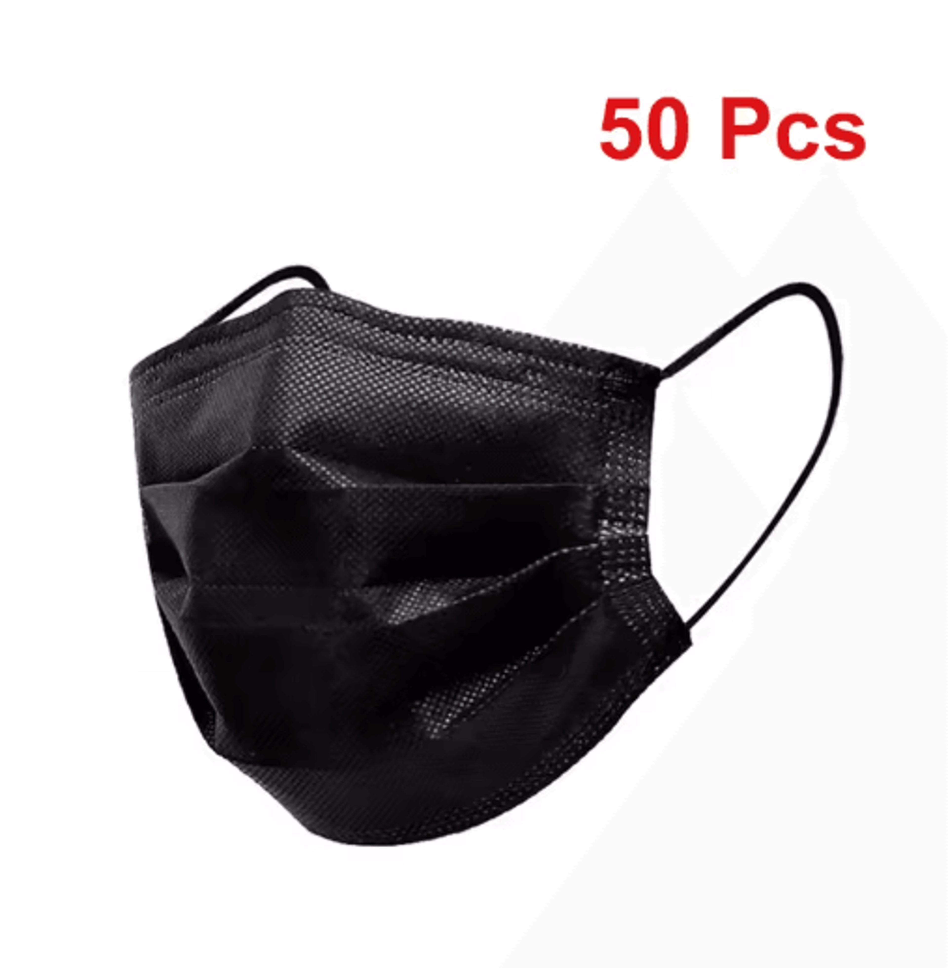 Safe Guard 3 Layer Disposable Face Masks Breathable AntiDust Protection With Earloops 3