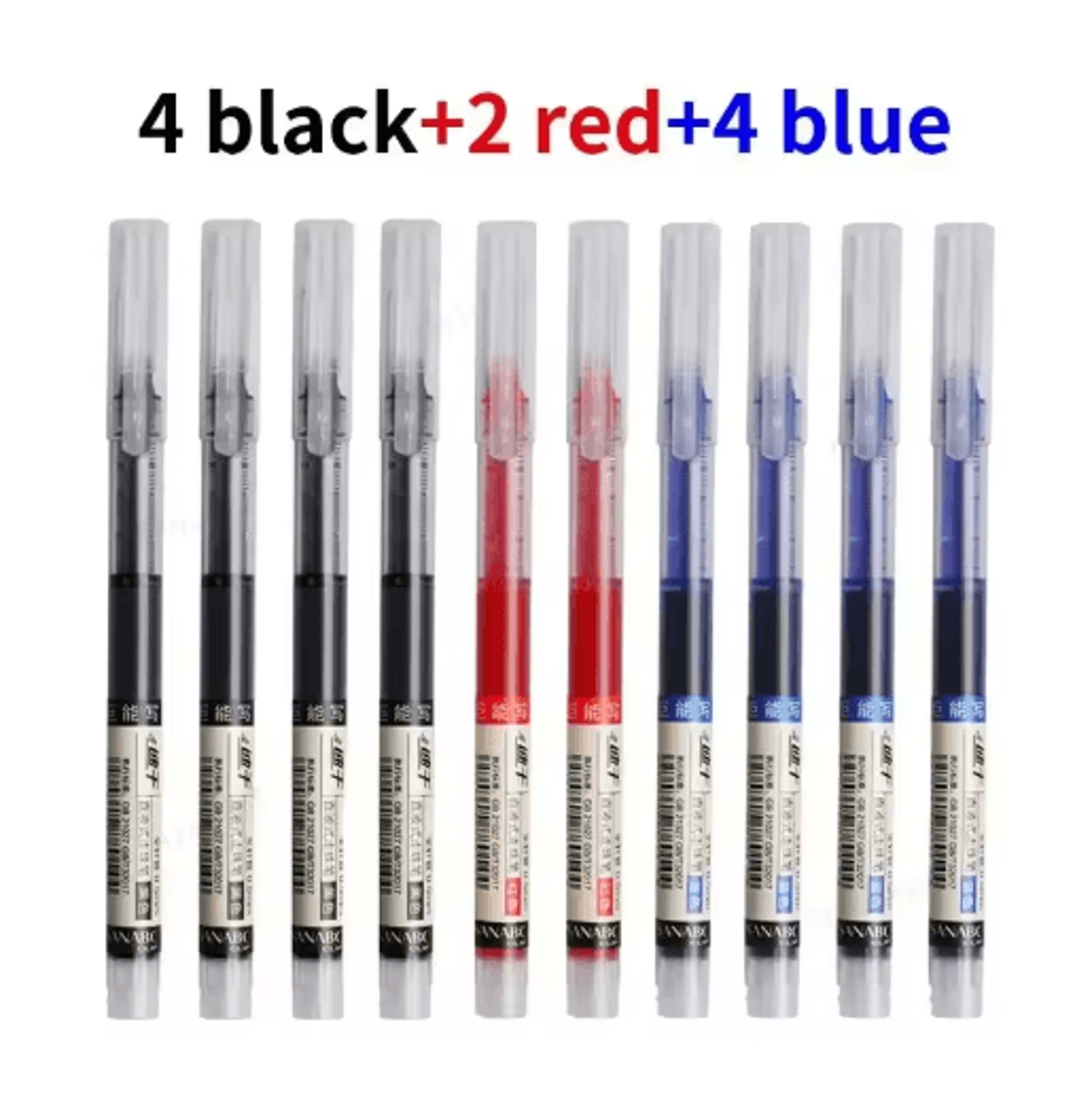 SmoothFlow Needle Tip Gel Pen Set 10PCS Precision Writing Kawaii Stationery 2