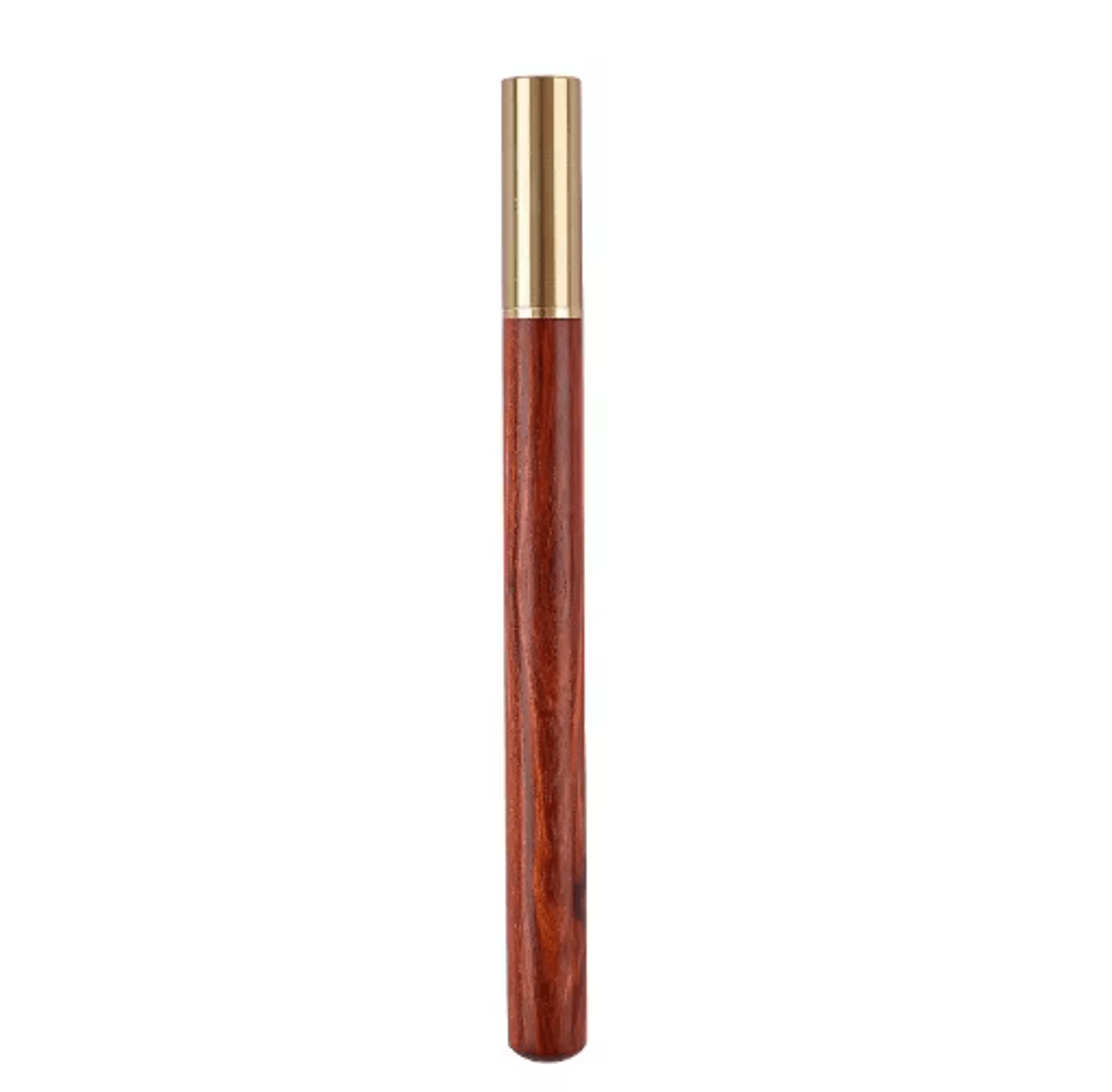 HeritageCraft Wooden Ballpoint Pen  Vintage Brass Cap Signature Writing Pen 2