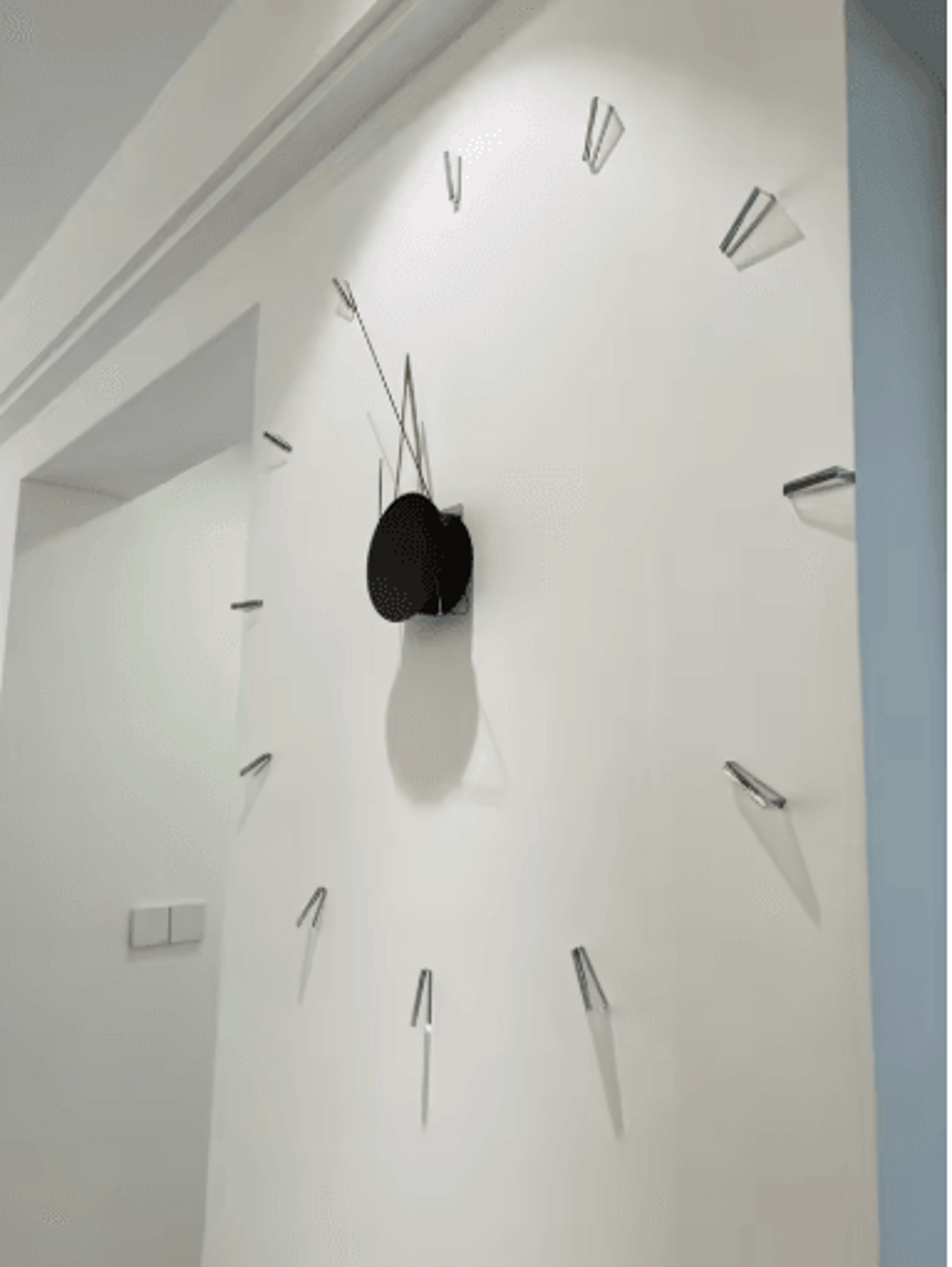 DIY Modern Minimalist Wall Clock Silent Creative Wall Decor For Stylish Homes 0