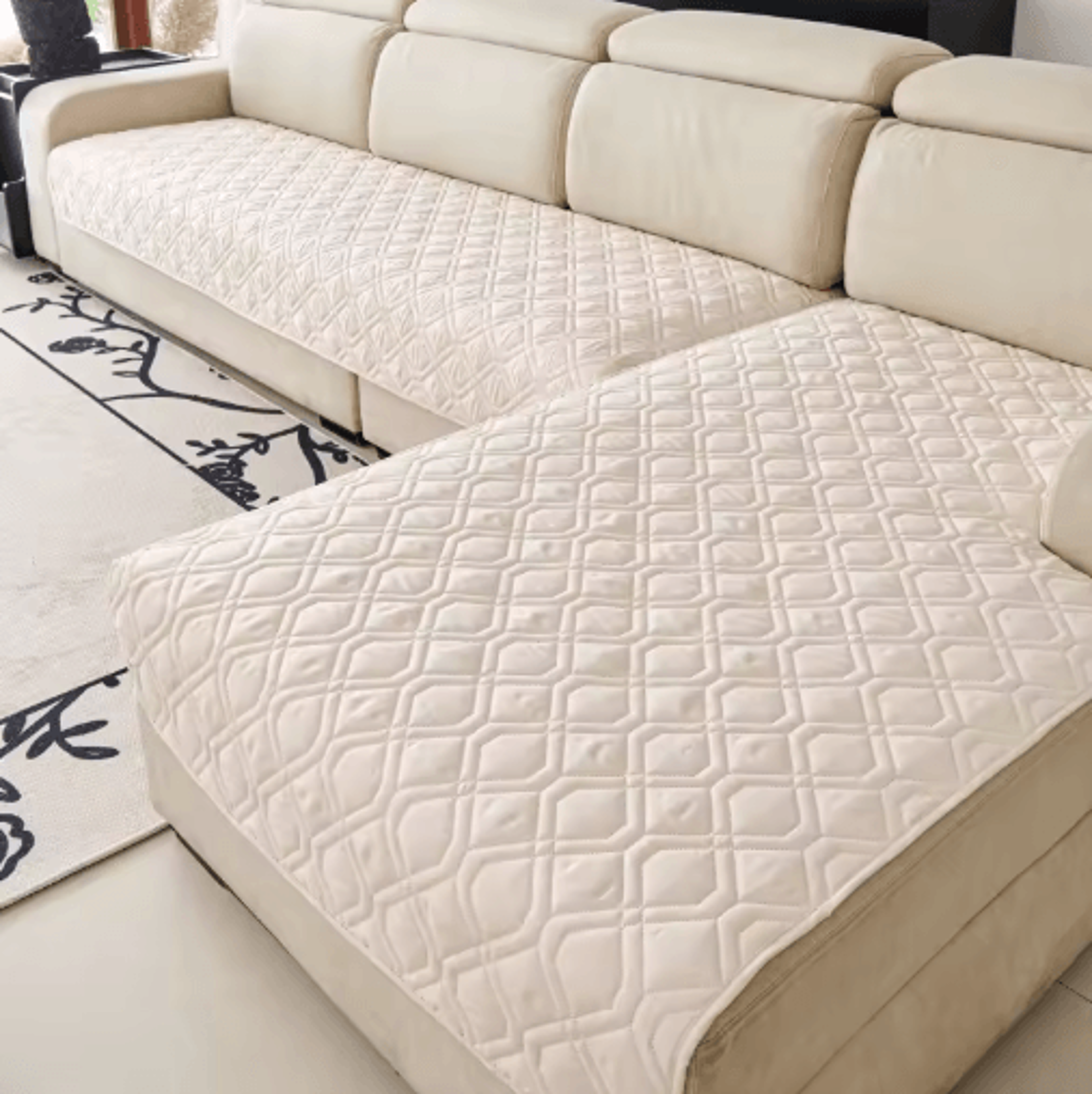 Waterproof Pet Sofa Cover  Washable Universal Couch Protector For Dogs  Kids 4