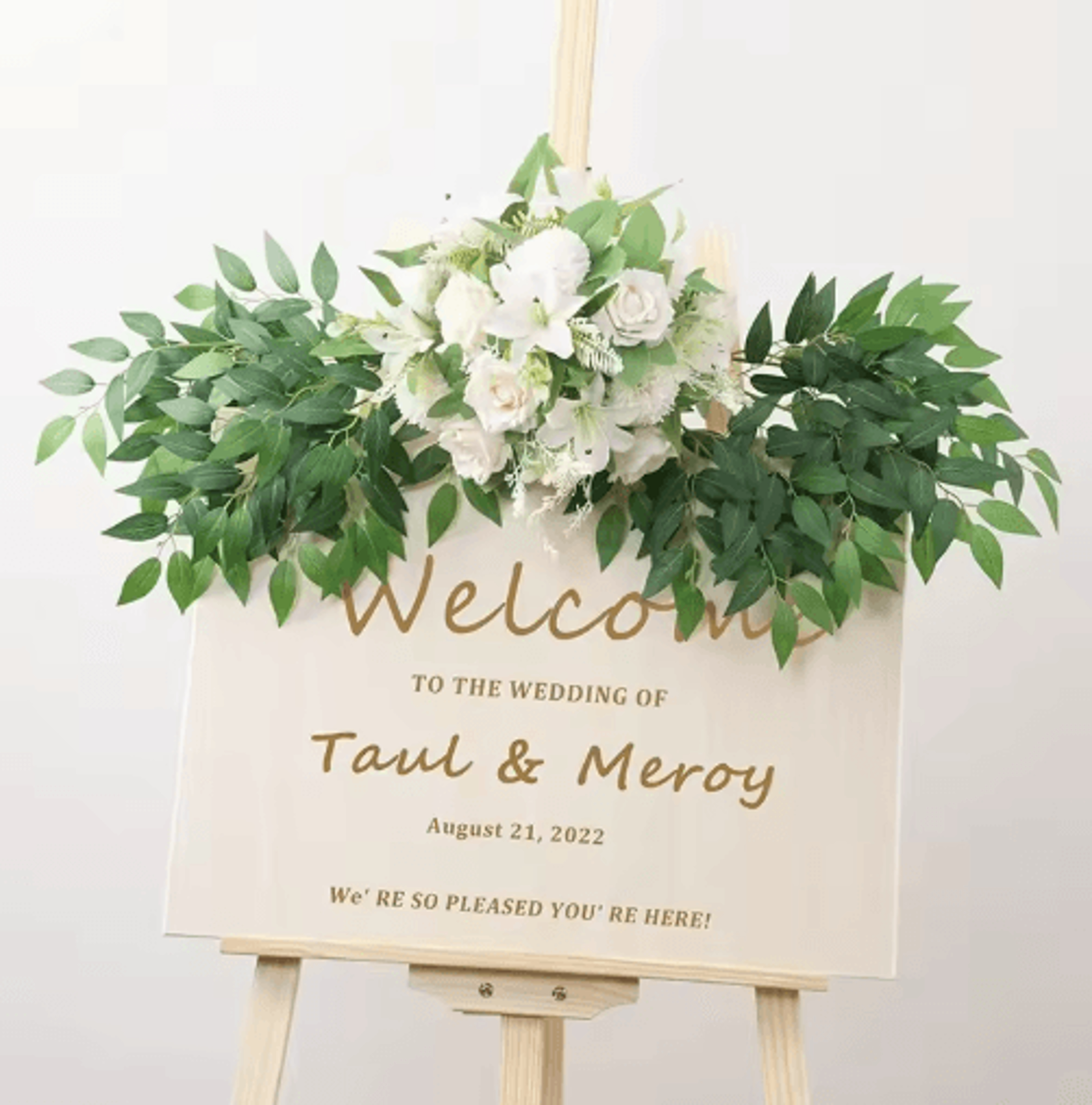 10PCS Artificial Ruscus Greenery Stems  Faux Wedding  Home Decor Leaves 6