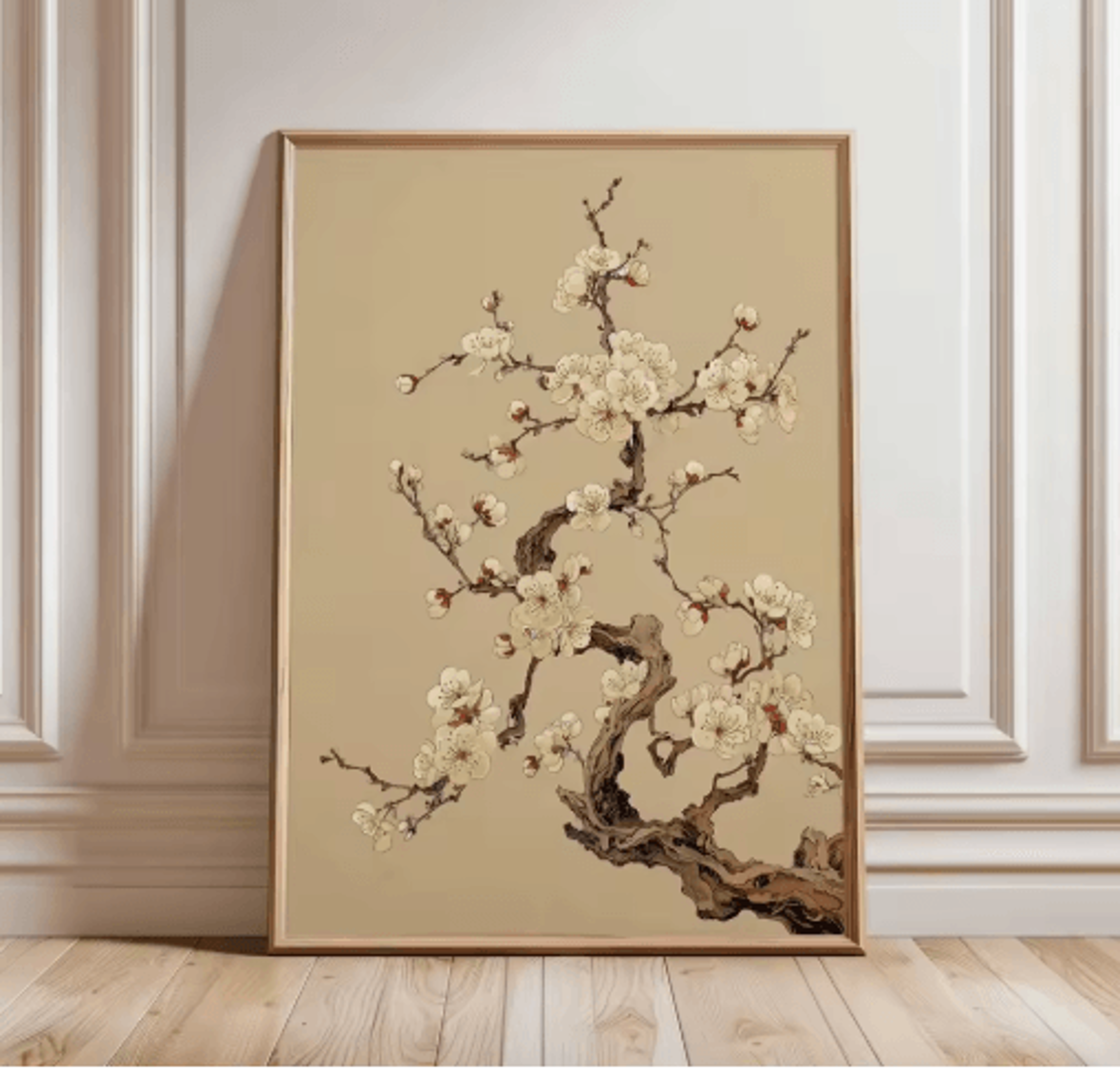 Japanese Tiger Swimming Canvas Wall Art  Asian Animal Canvas Print For Modern Living Room Decor 3