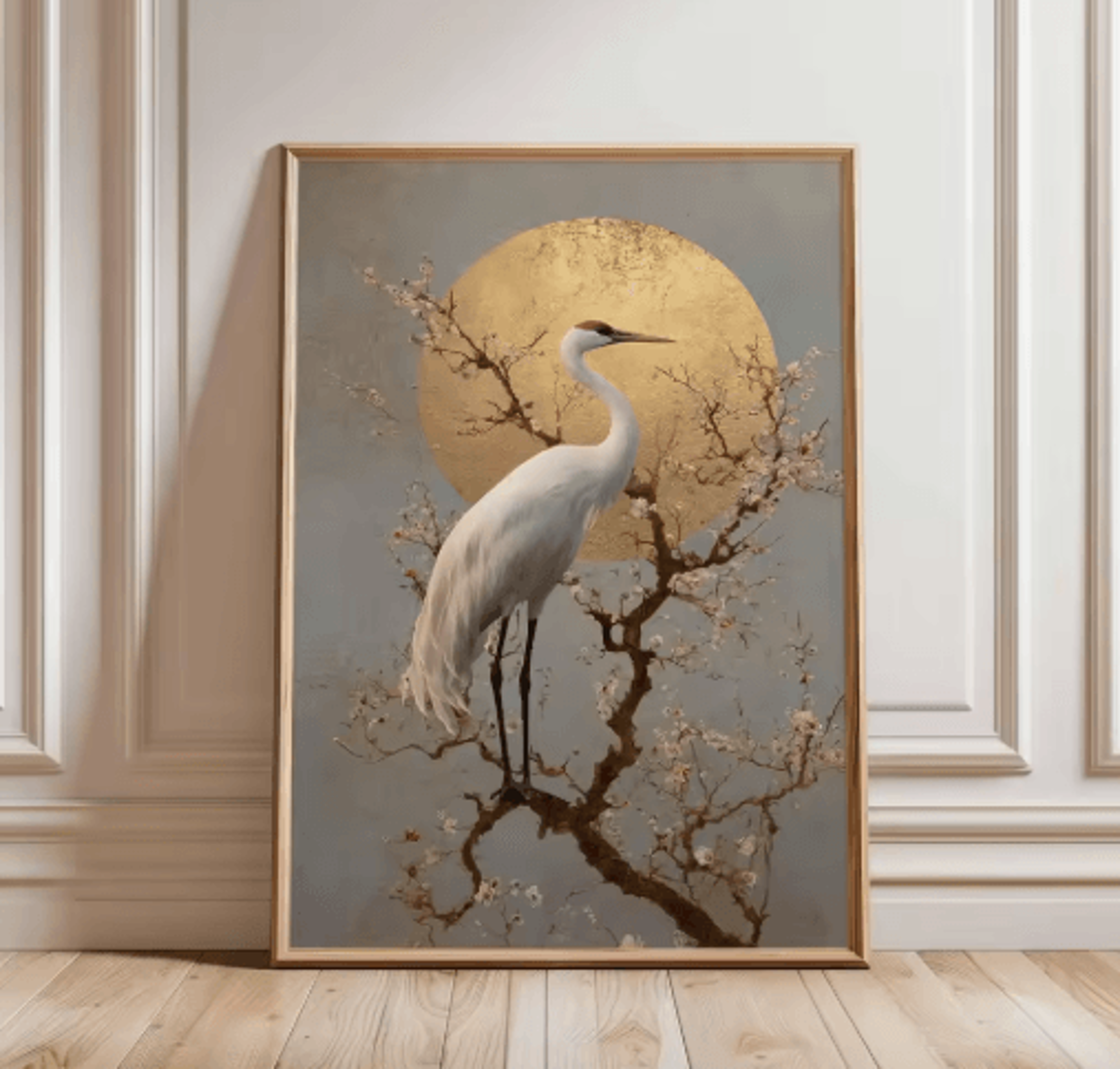 Japanese Tiger Swimming Canvas Wall Art  Asian Animal Canvas Print For Modern Living Room Decor 13