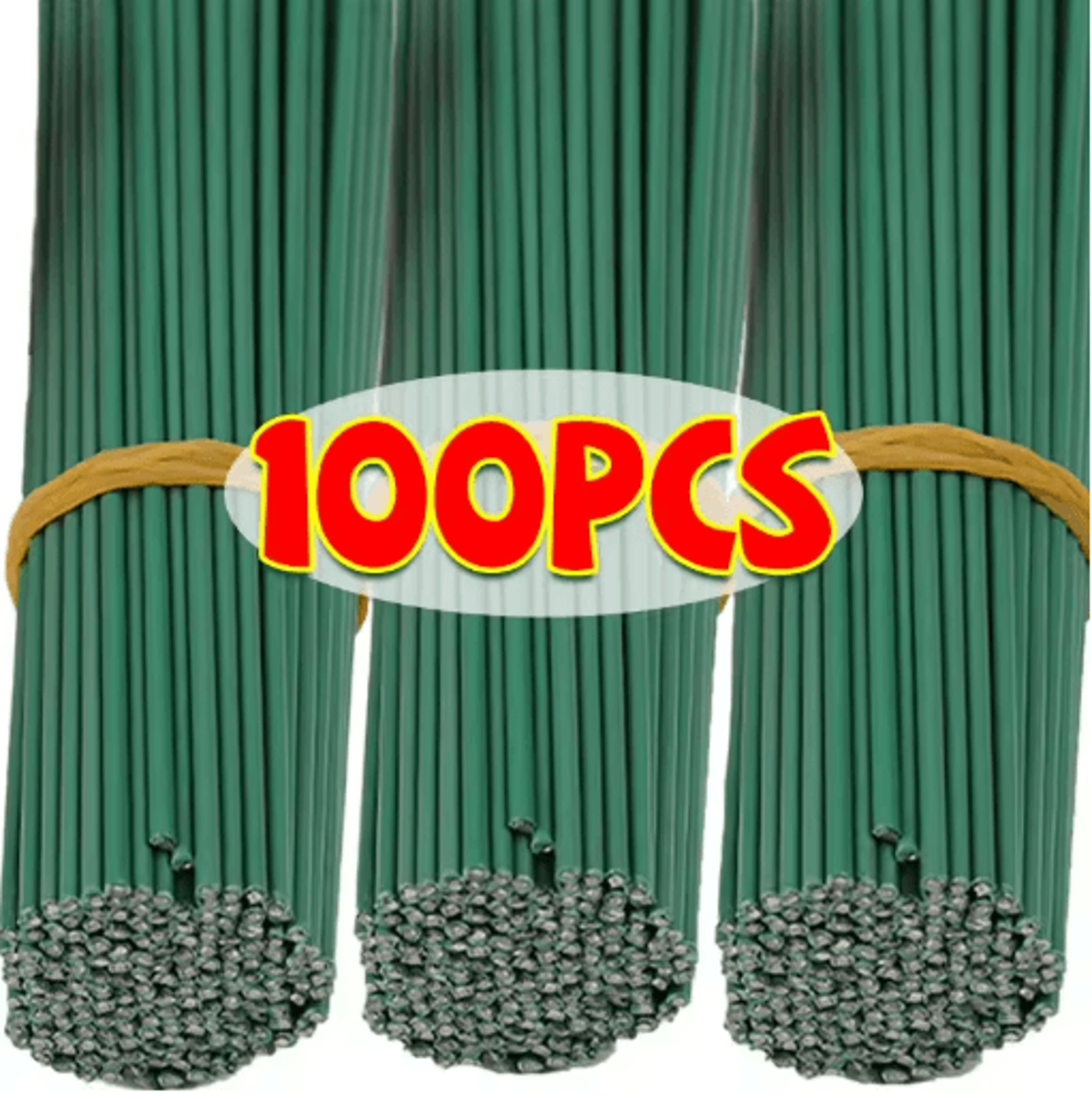 Artificial Flower Stems  Bendable Wire DIY Floral Stems For Wedding  Craft Decor 0