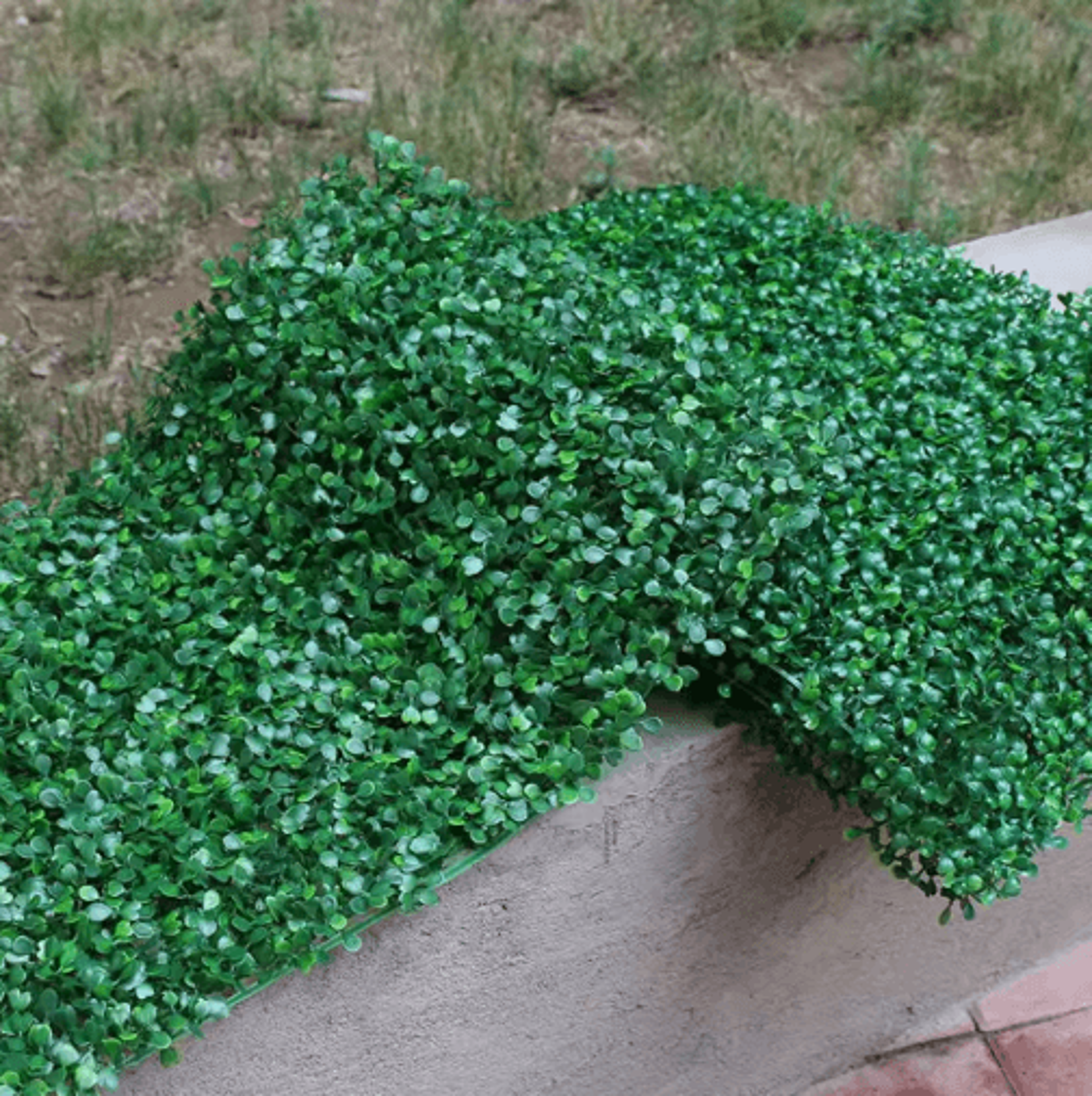 Artificial Plant Wall Panels  40x60cm Greenery Hedge For Vertical Garden  Home Decor 4