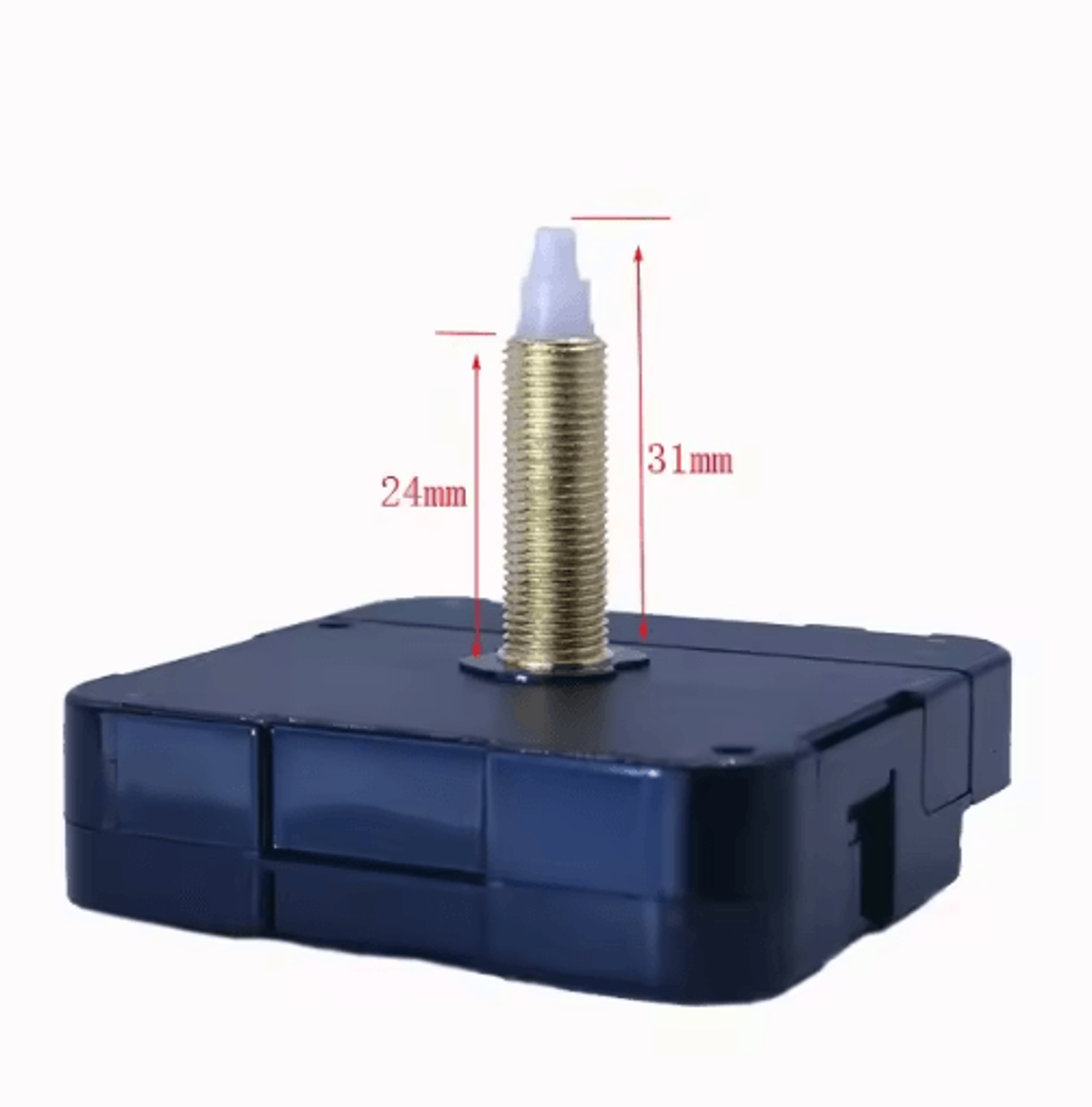 Silent Quartz Clock Mechanism Kit DIY Wall Clock Movement With Long Shaft 31mm 2