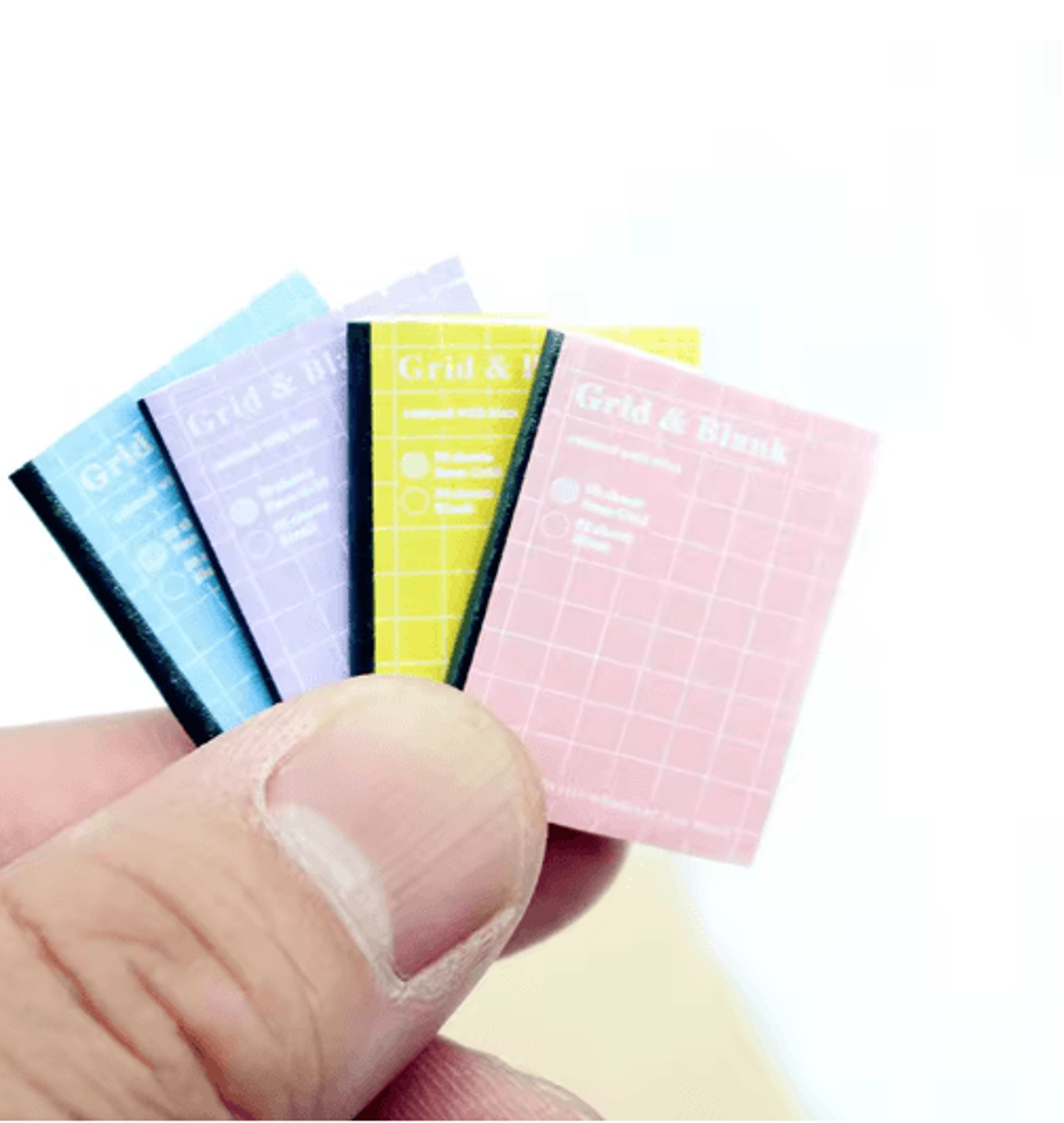 Mini Dollhouse Exercise Books Set 112 Scale Study Room Accessories 4pcs 3