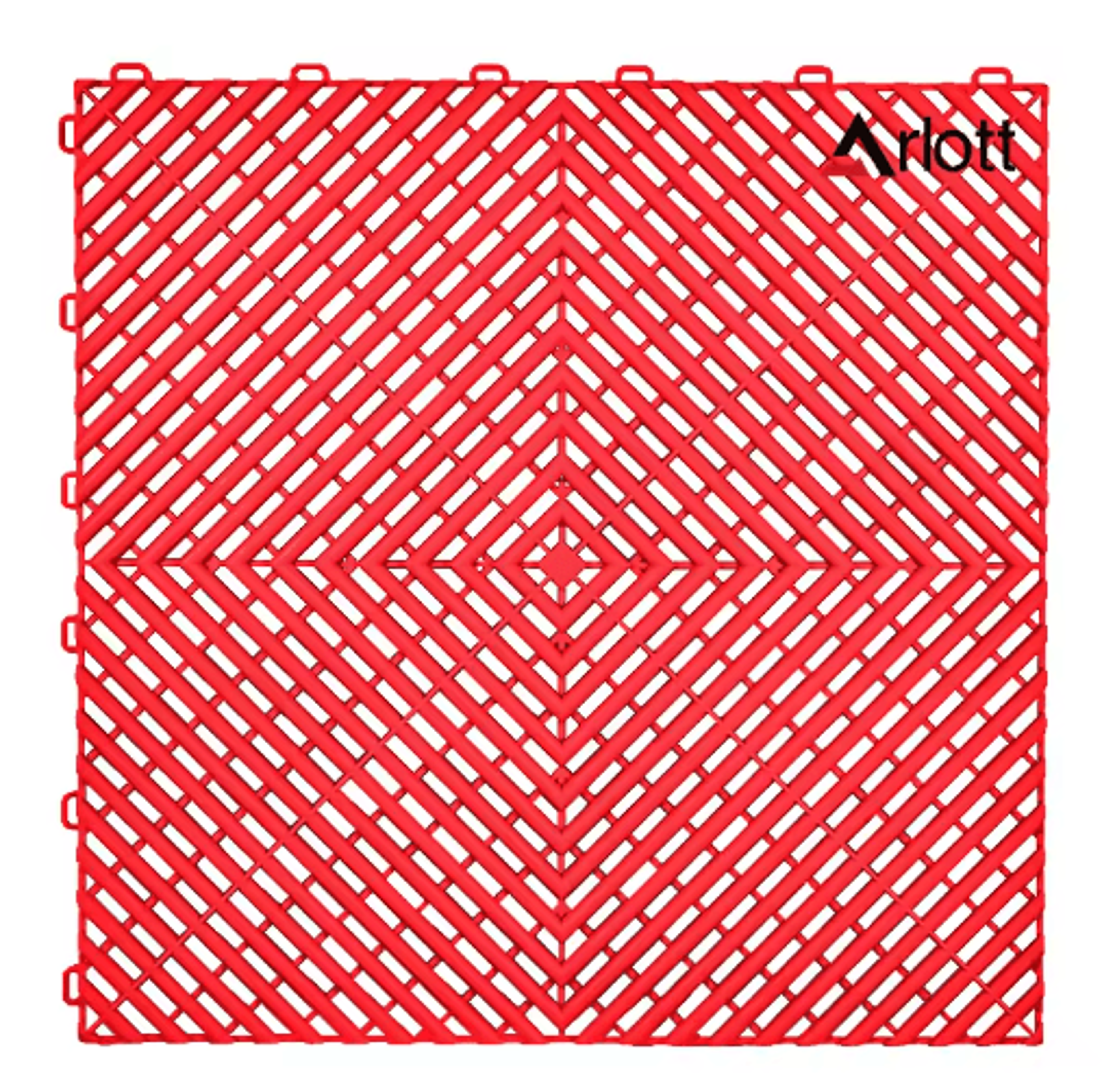 40by40 Interlocking Garage Floor Tiles  Modular Drainage Car Wash Flooring 11