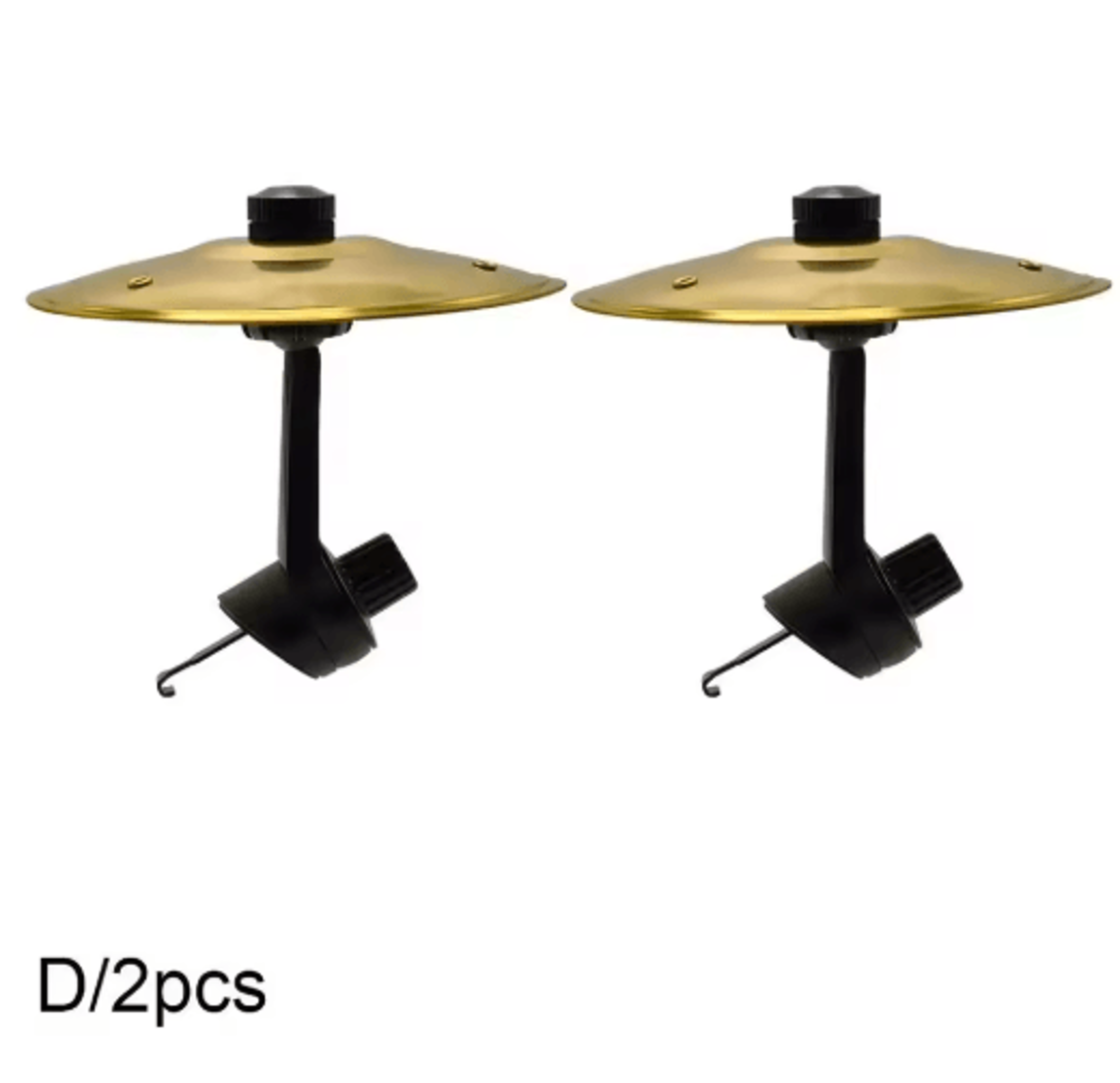 Mini Drum Car Vent Clip  Fun Cymbal Drummer Dashboard Decoration 3