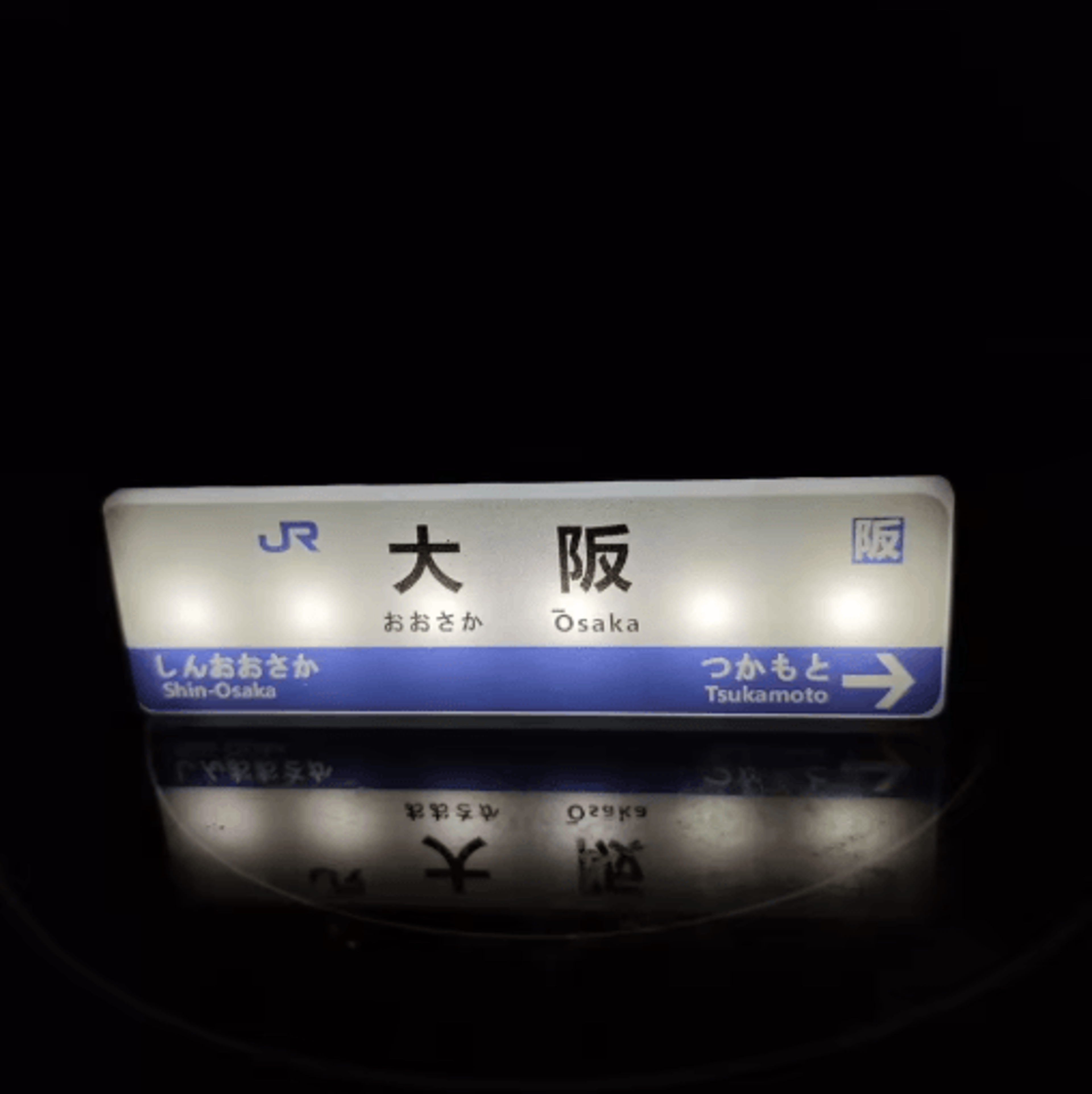 Magnetic LED Fridge Sticker Light Mini Convenience Store Touch Lamp Decor 3