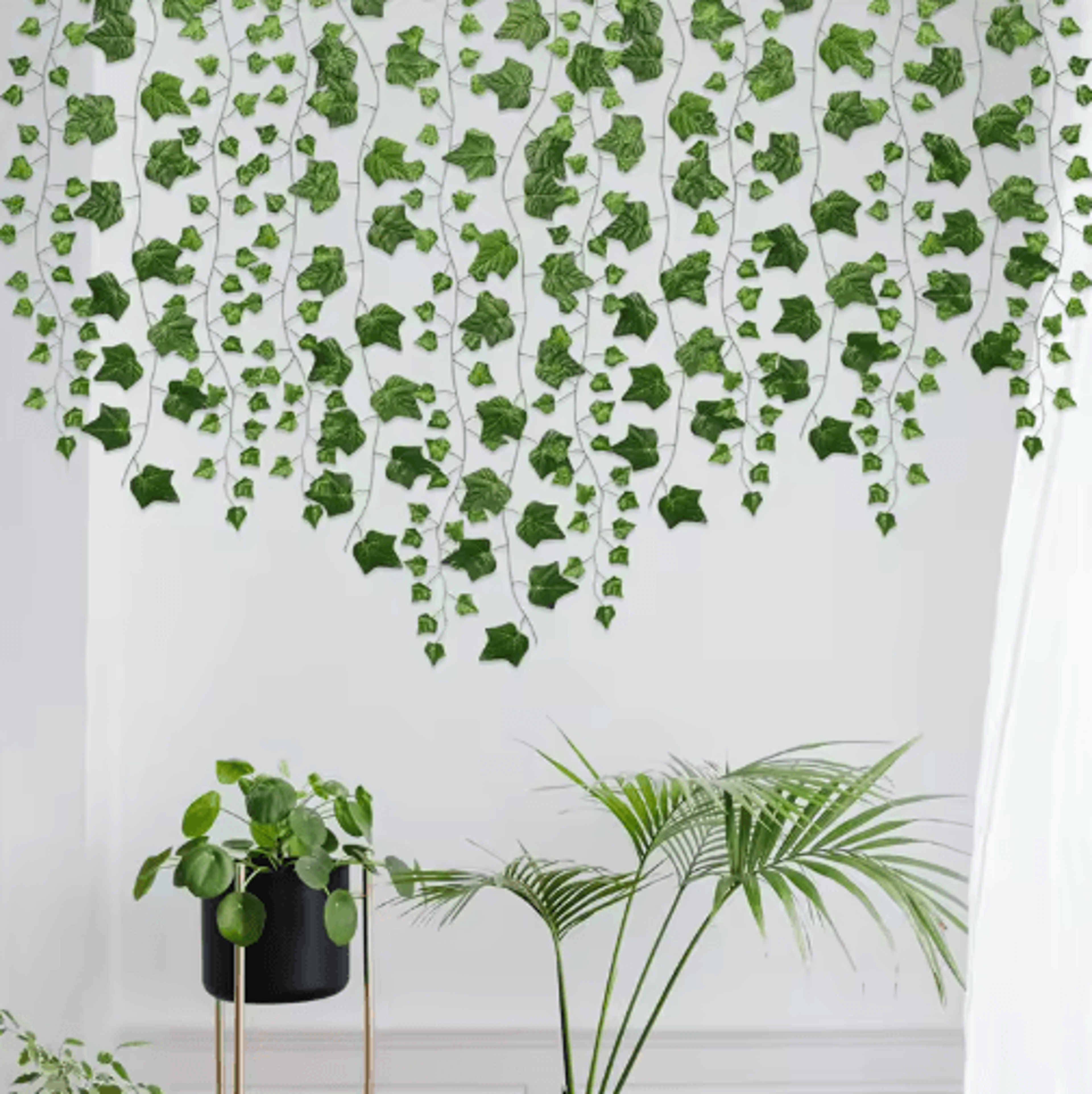 22M Artificial Ivy Garland Vine  Lush Green Hanging Plant Wall Decor 7