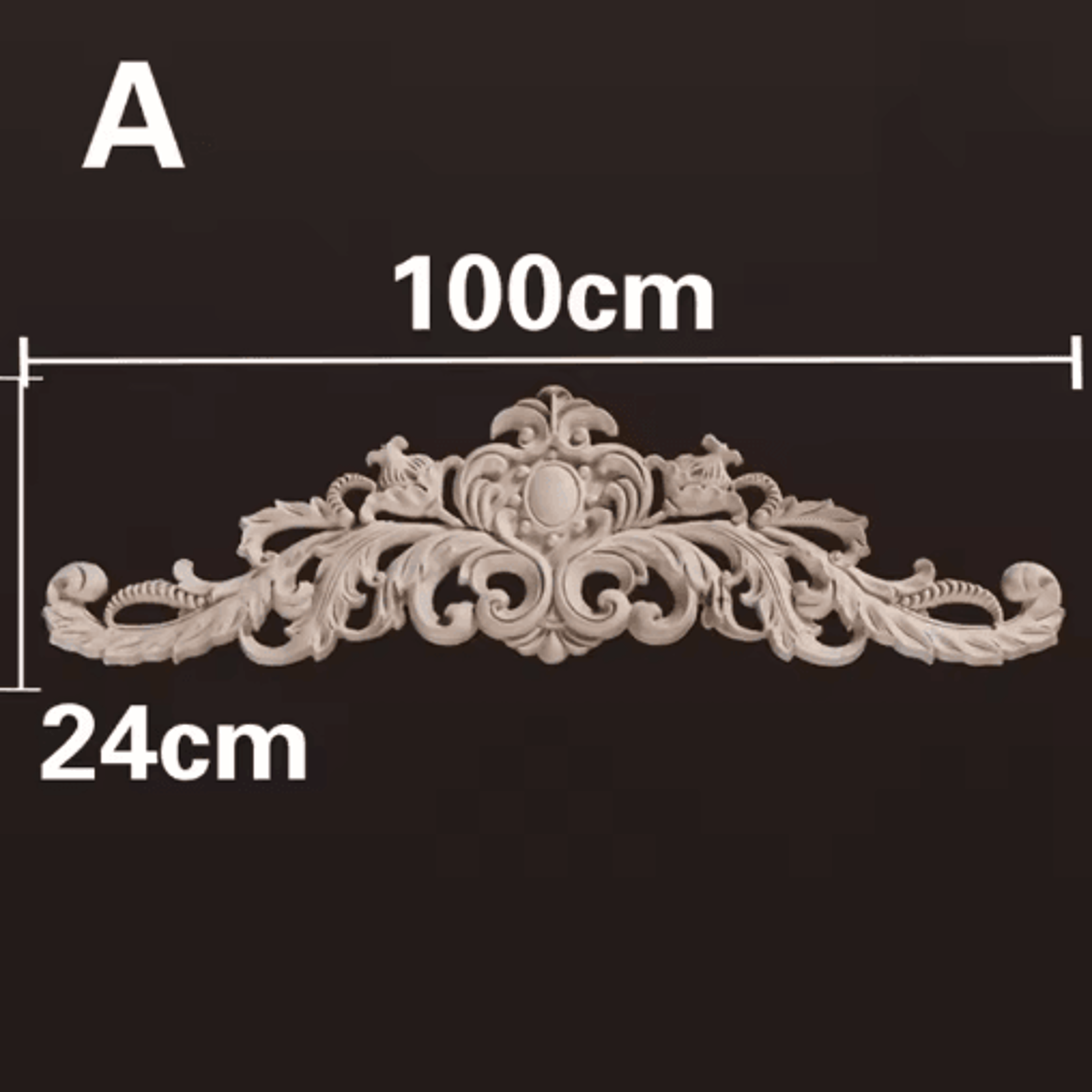 HandCarved Wooden Appliques  Onlays Decorative Furniture Trim Accents 17