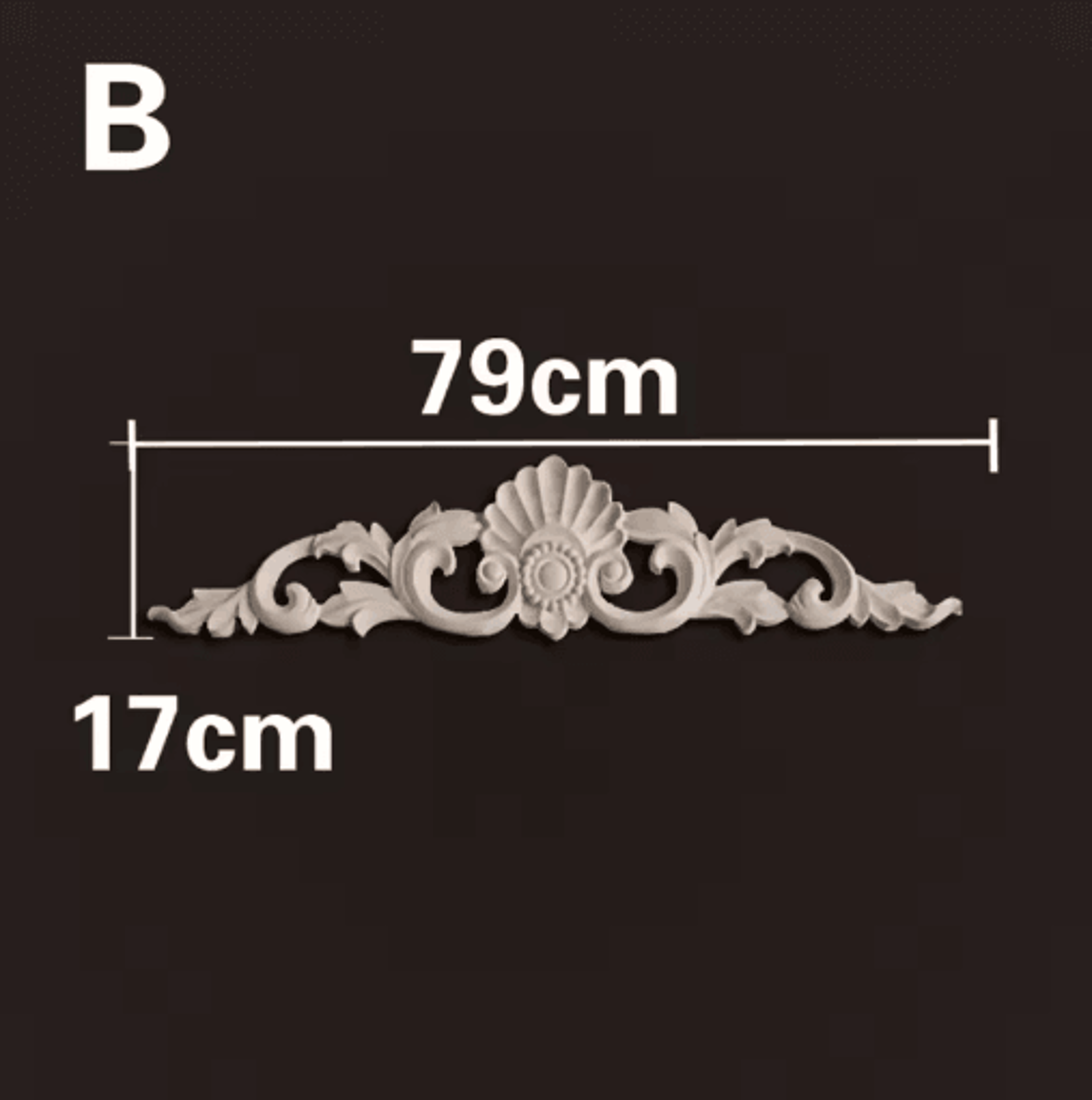 HandCarved Wooden Appliques  Onlays Decorative Furniture Trim Accents 7