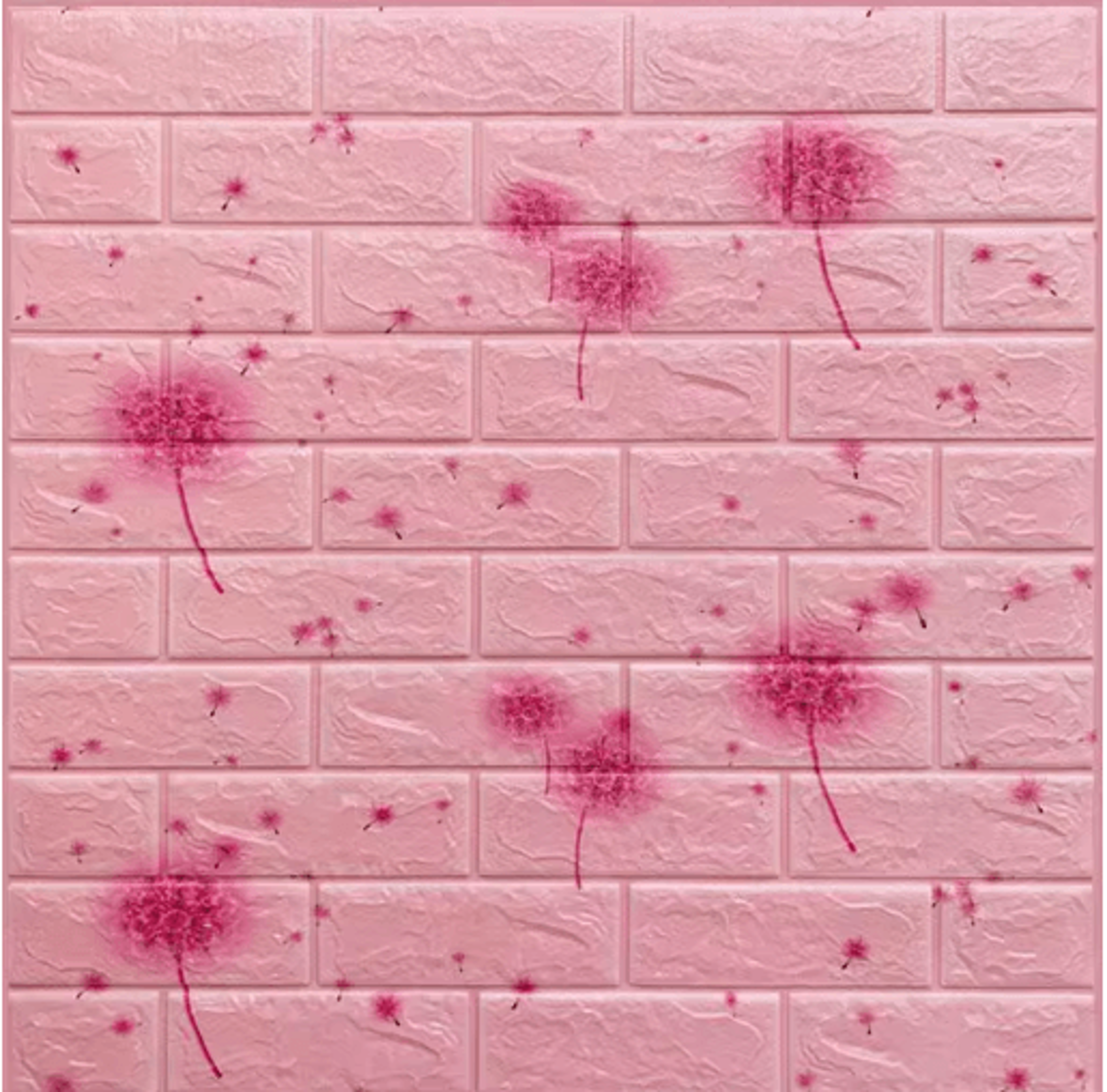 3D Brick Wall Sticker Panels Waterproof Self Adhesive DIY Wall Decor 12