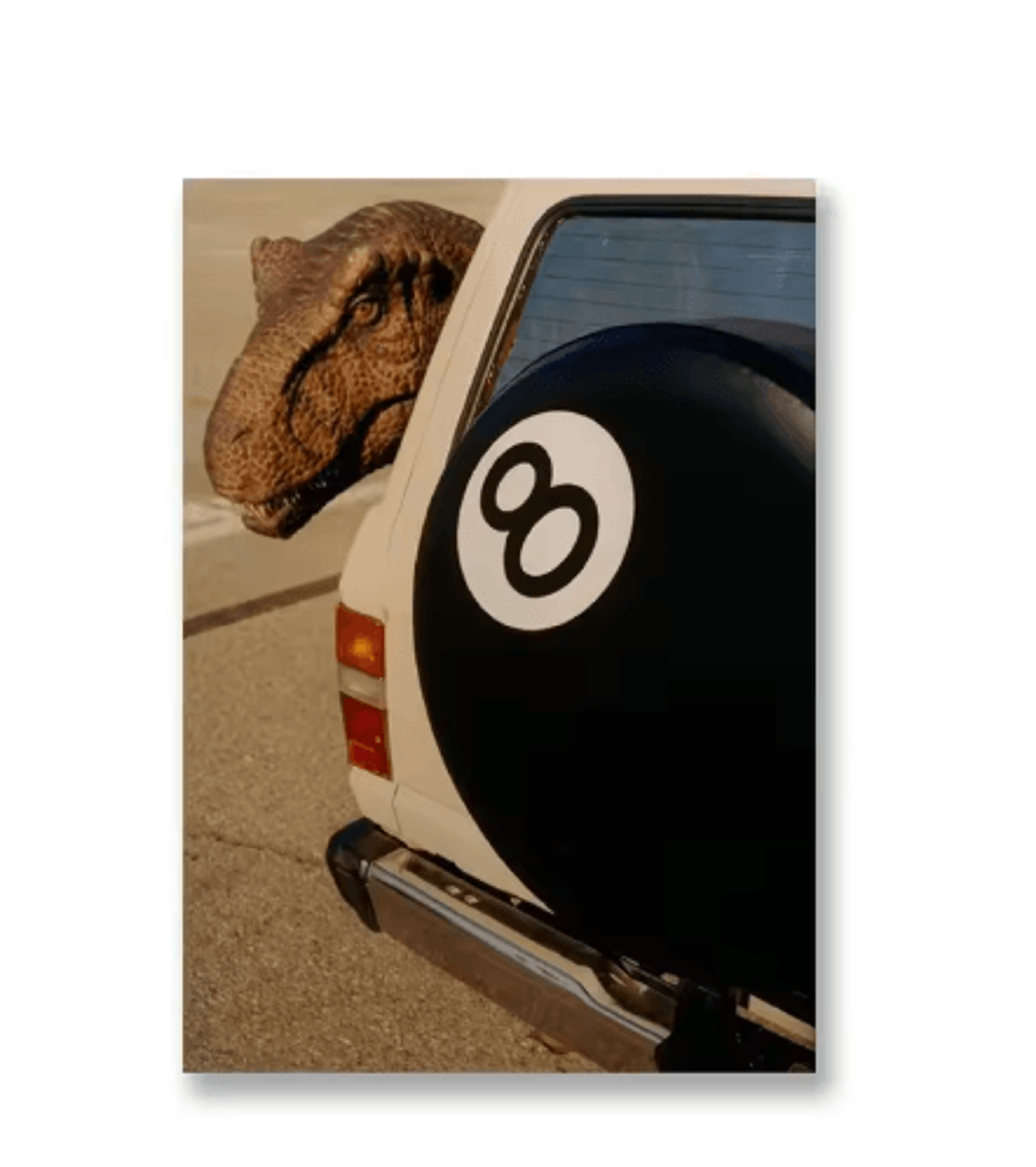 Black  White 8 Ball Canvas Wall Art Billiards Club Style Home Decor 1
