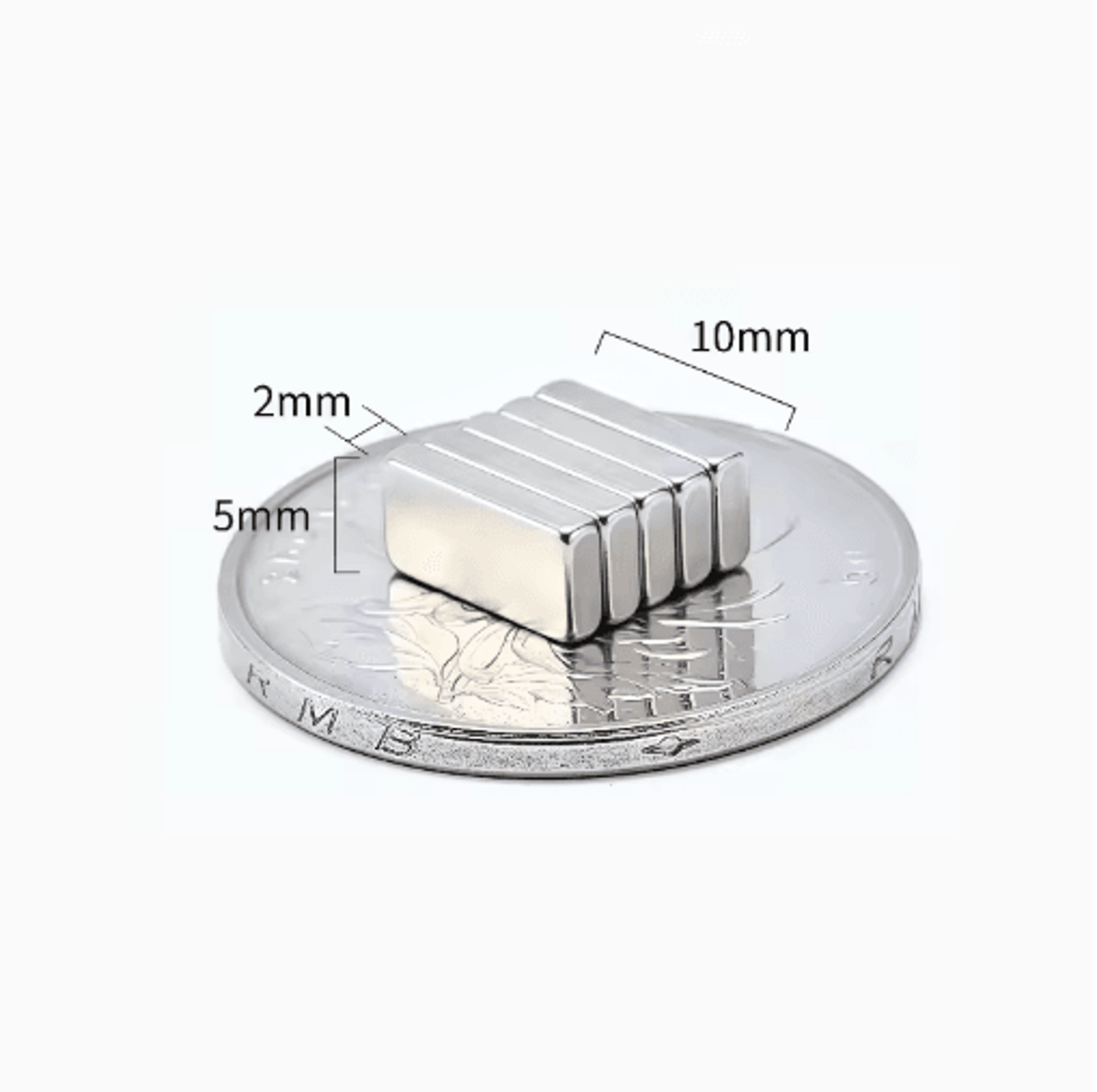 10PCS N52 Strong Square Neodymium Magnets Heavy Duty Compact Magnetic Set 19