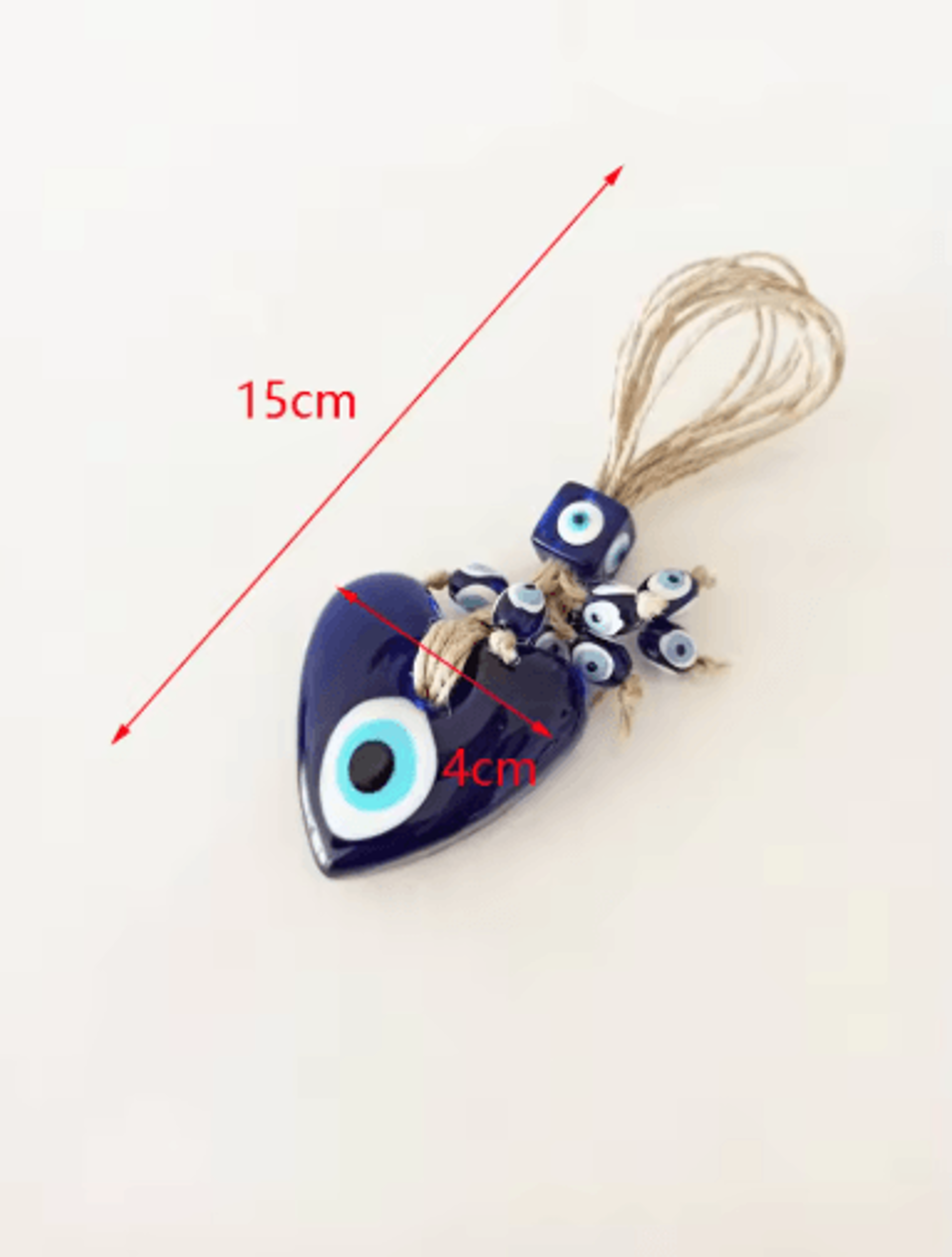 Handmade Turkish Evil Eye Pendant Lucky Glass Bead Wall  Car Hanging Decor 19
