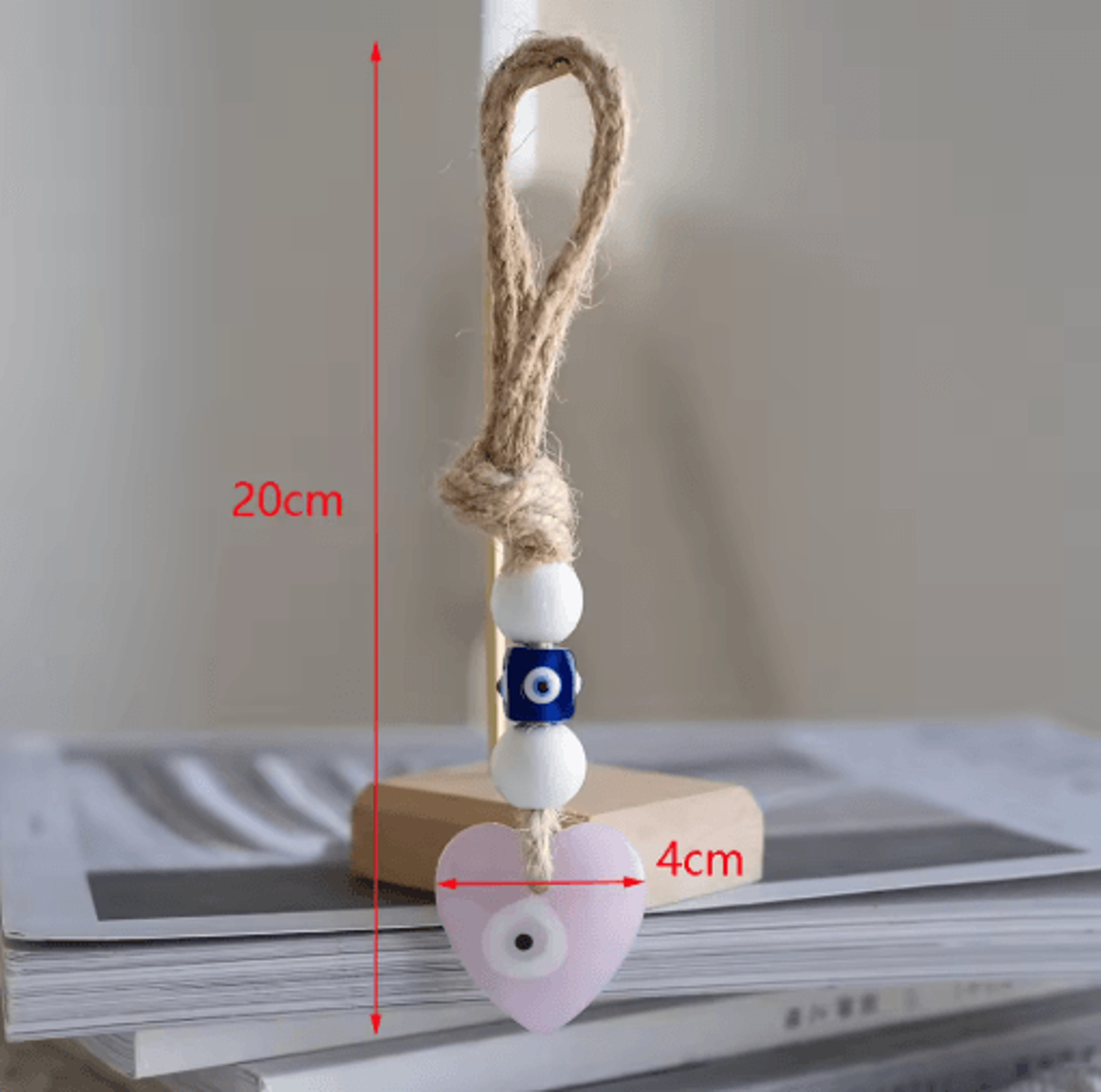 Handmade Turkish Evil Eye Pendant Lucky Glass Bead Wall  Car Hanging Decor 6