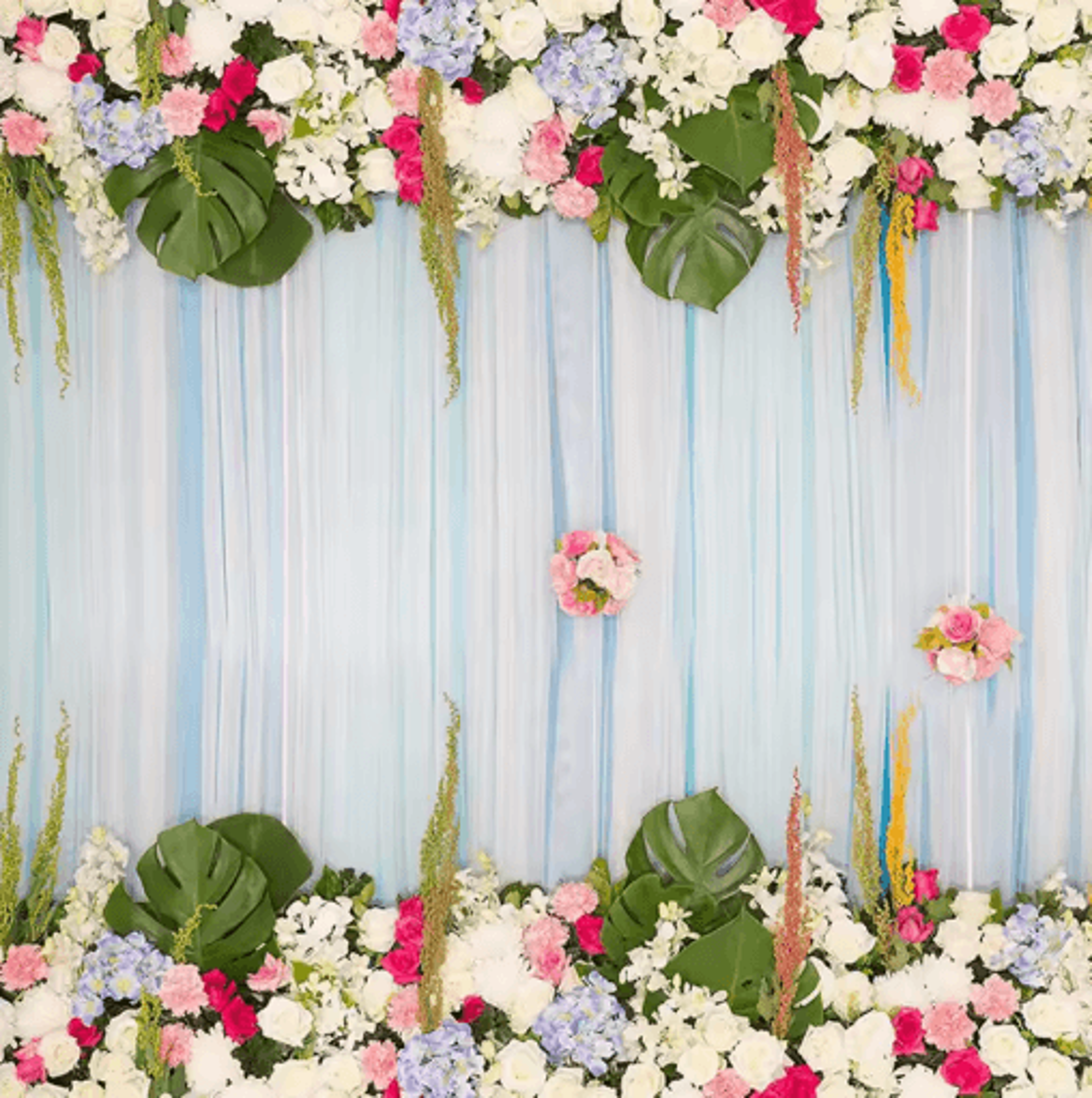 12Piece Tropical Palm Leaves Set Lush Artificial Palm Leaves For Luau  Party Decor 2