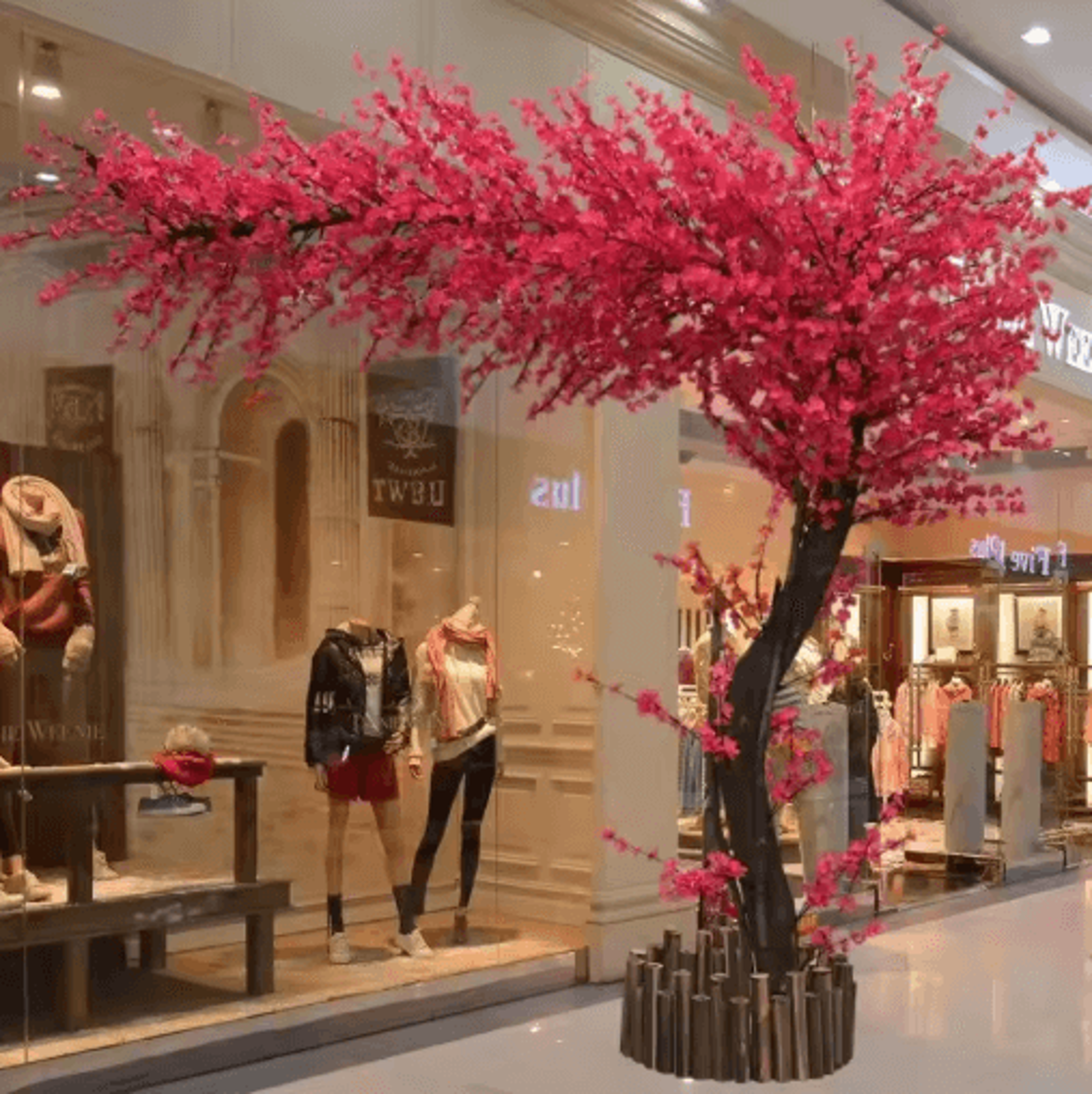 Artificial Peach Blossom Tree Elegant Artificial Flower Tree For Home Wedding  Event Decor 7