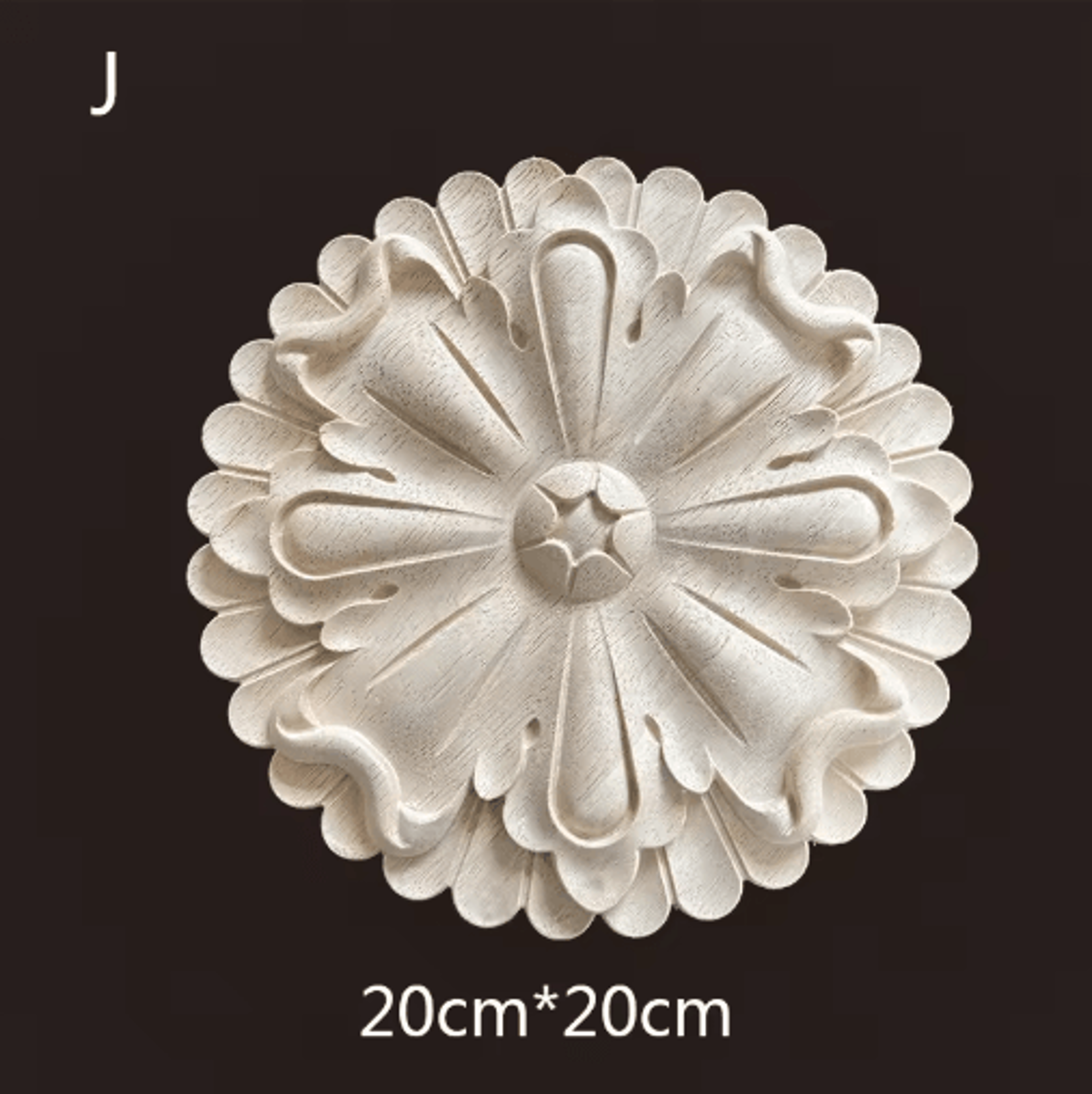 Hand Carved Wooden Applique Onlays Decorative Wood Furniture Applique For Doors  Home Decor 7