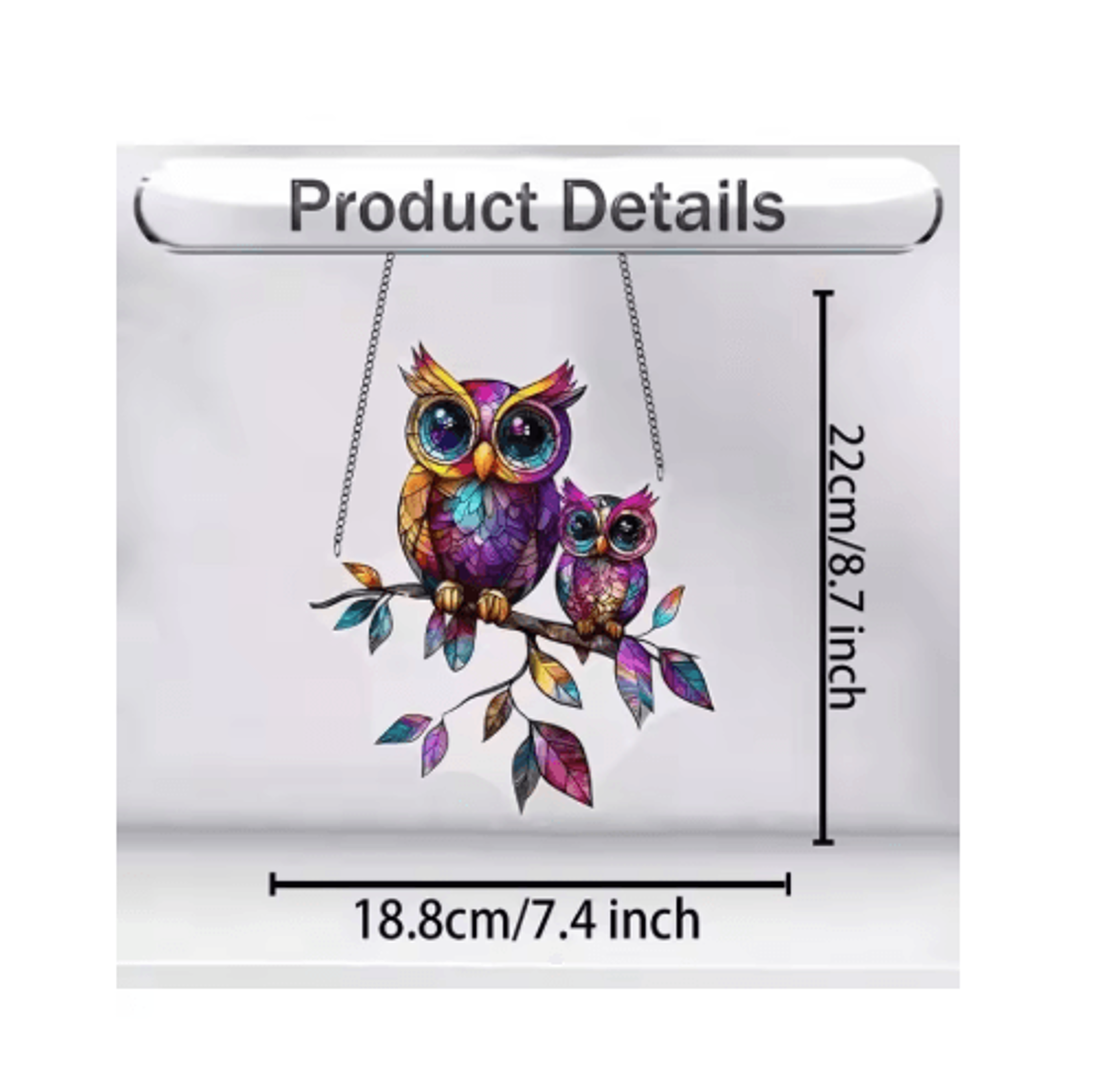 Colorful Owl Pendant Light  Charming Owl Pendant Lighting For Home Decor 4