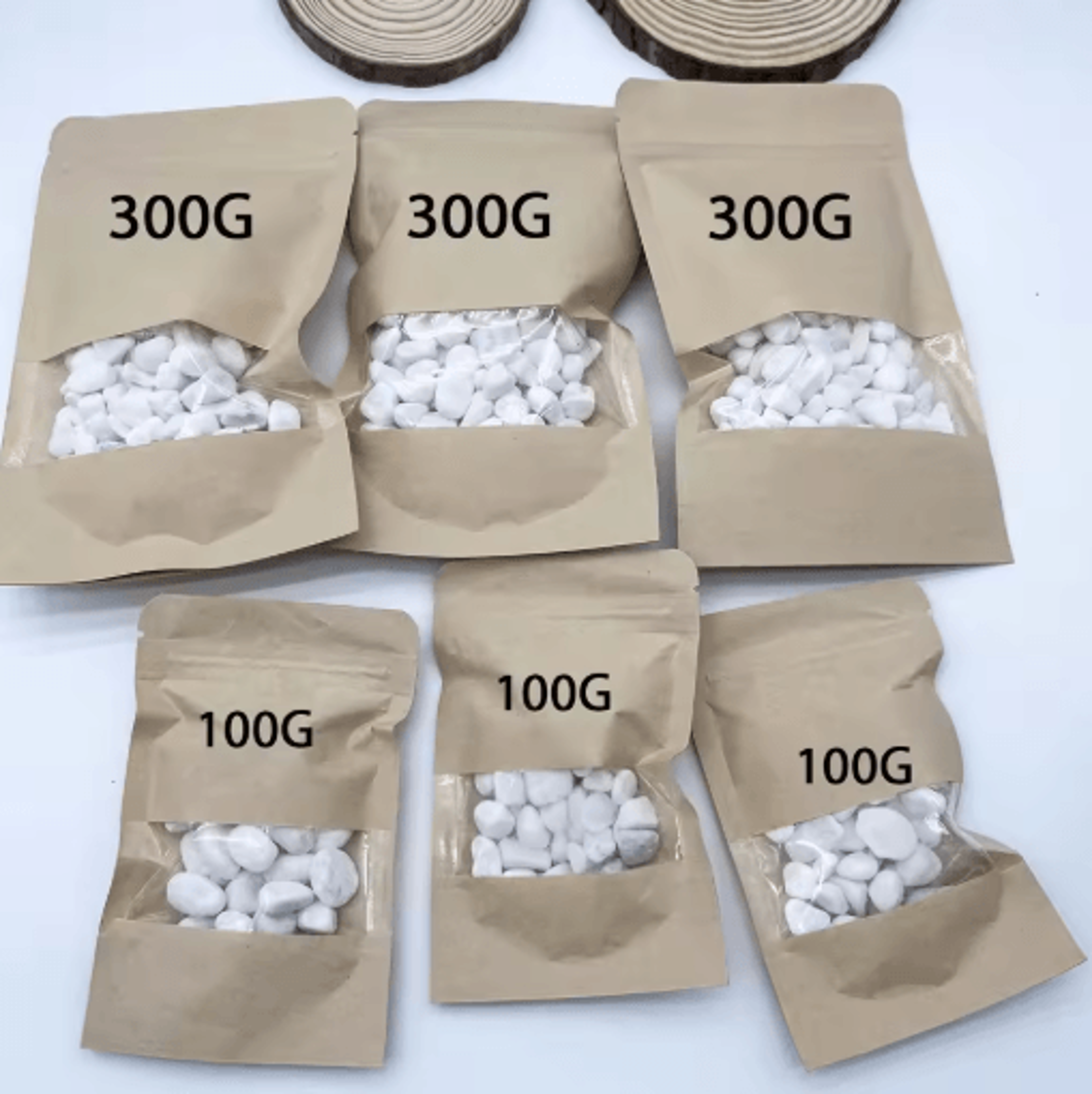 450g Crystal Pebbles For Plants Polished Decorative Stones For Aquarium  Home 2
