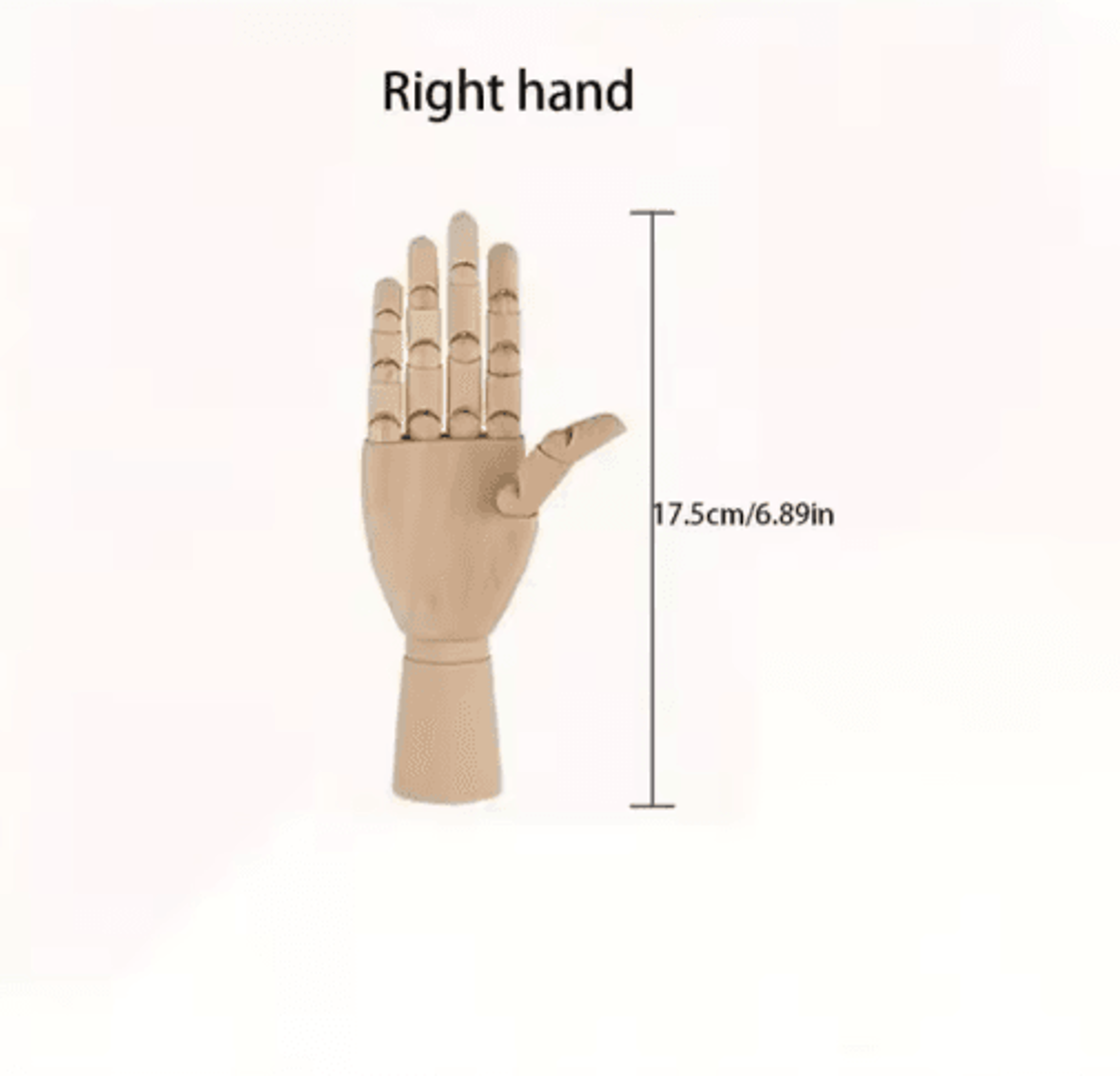Poseable Wooden Artist Mannequin Adjustable Drawing Reference Figure 2