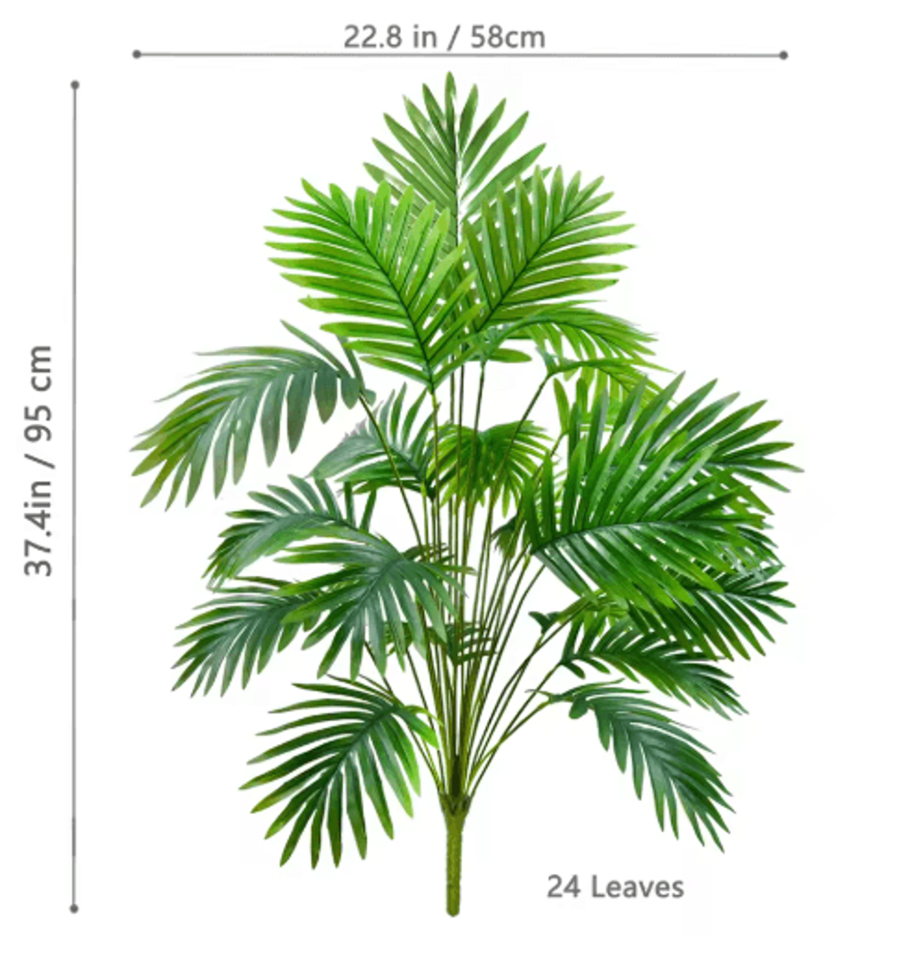 Large Artificial Palm Tree  Tropical Fake Plant For Home  Garden Decor 3