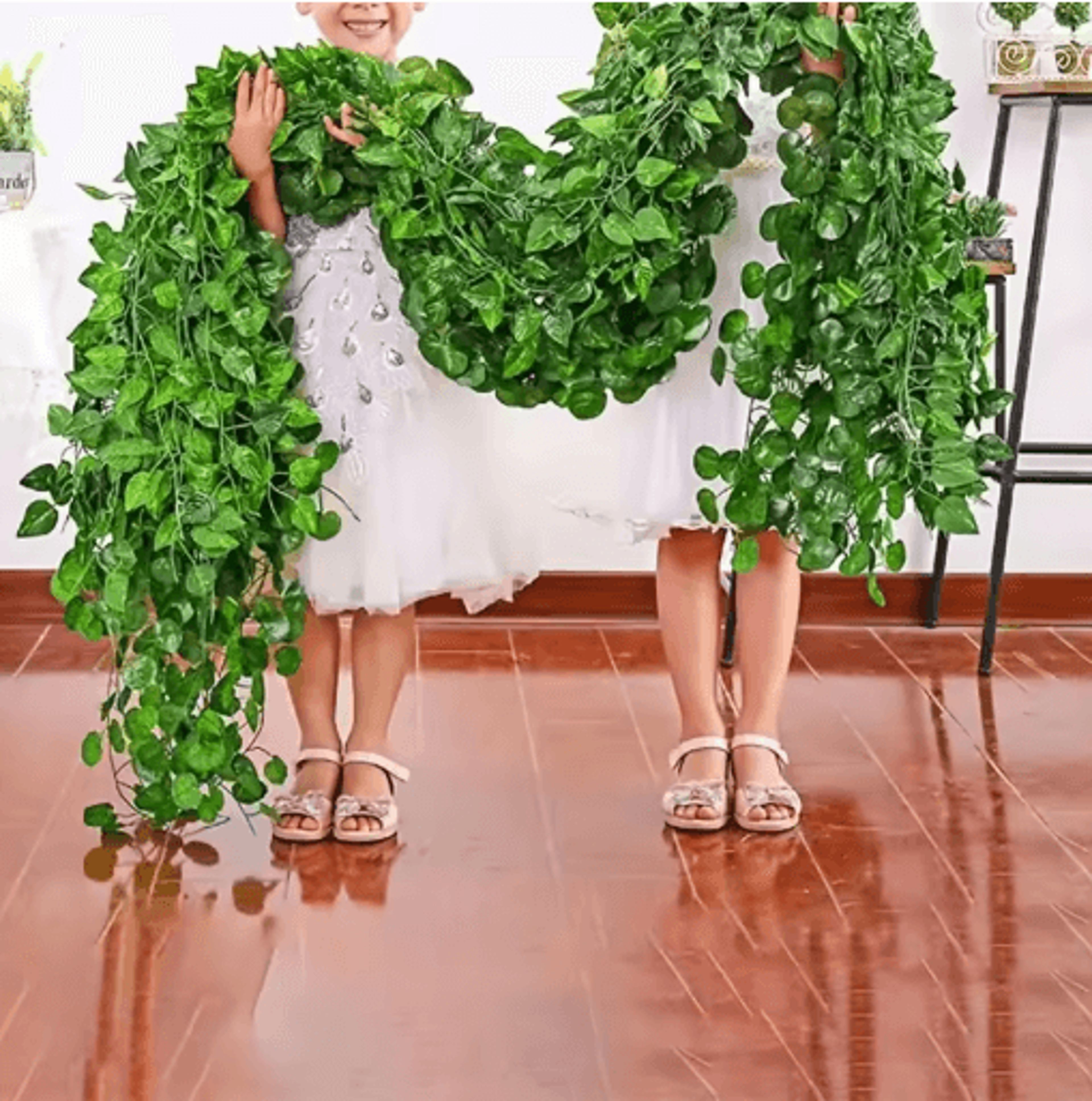 LushFlow Artificial Ivy Garland Realistic Hanging Vine Decor For Walls  Events 6