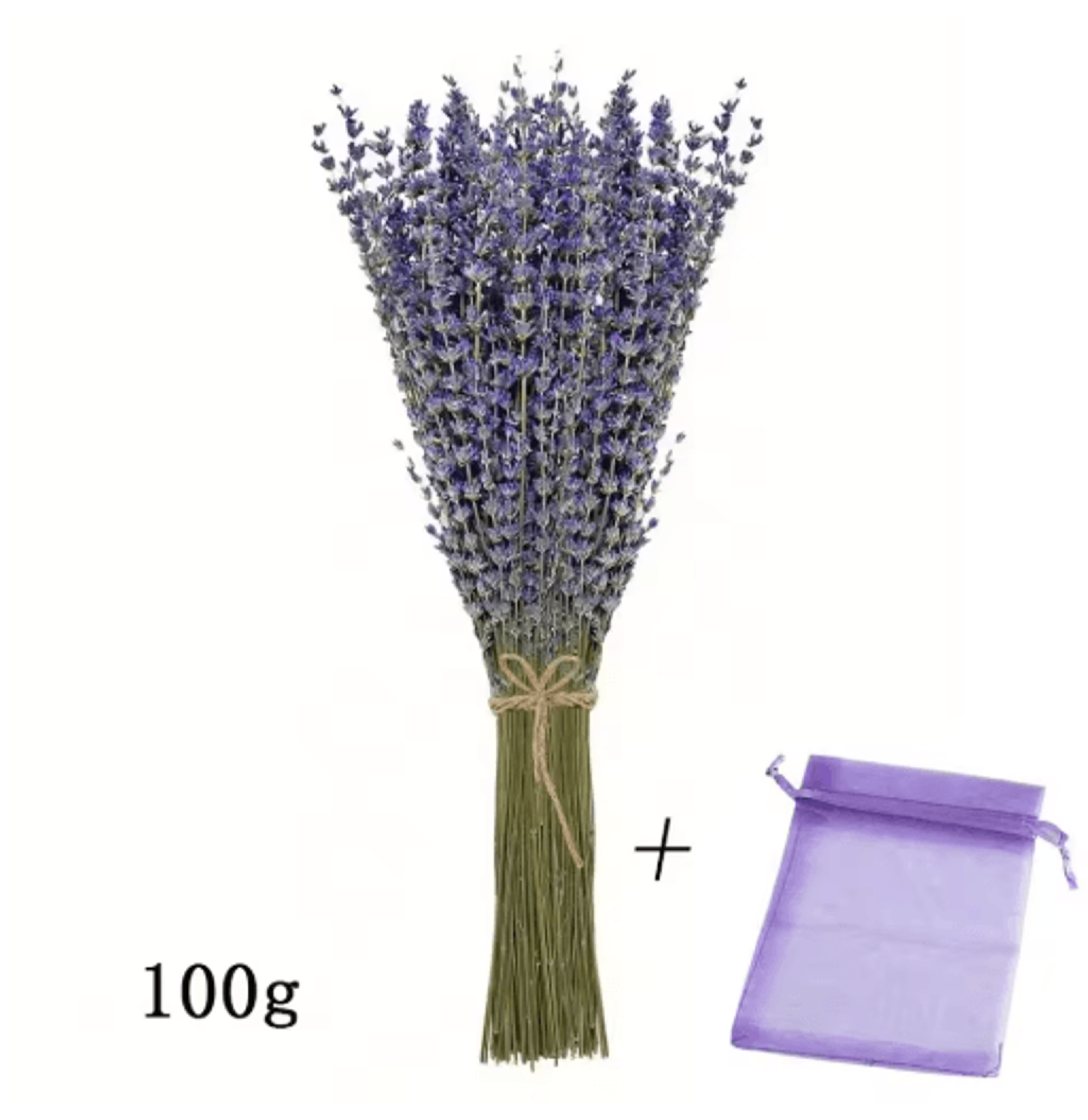 Lavellea Dried Lavender Bouquet Romantic Gypsophila Floral Decor For Home  Gifts 5