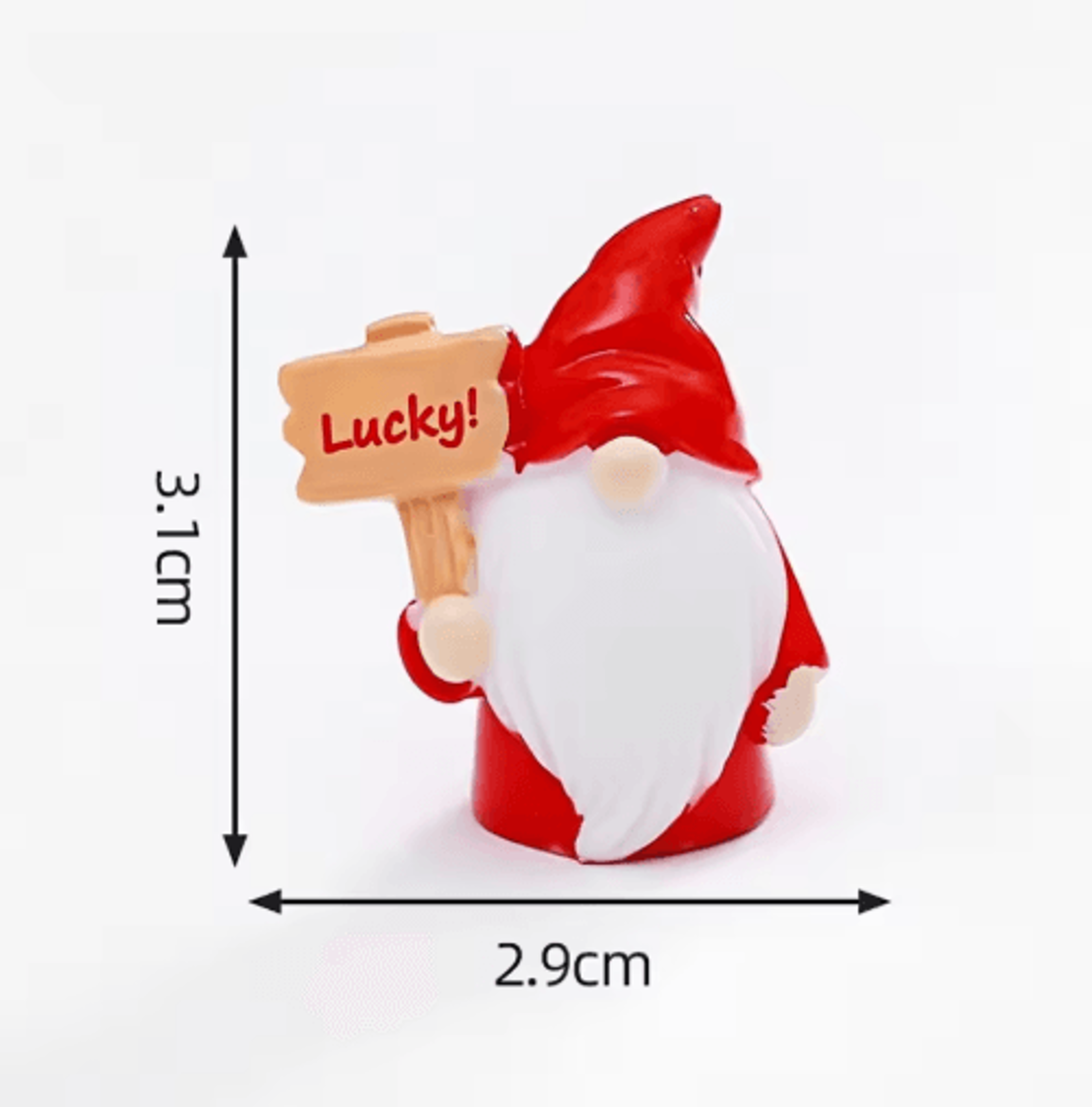 8pcs Mini Garden Gnome Blind Bag Set Cute Dwarf Doll Micro Landscape Ornaments For DIY Decor 3