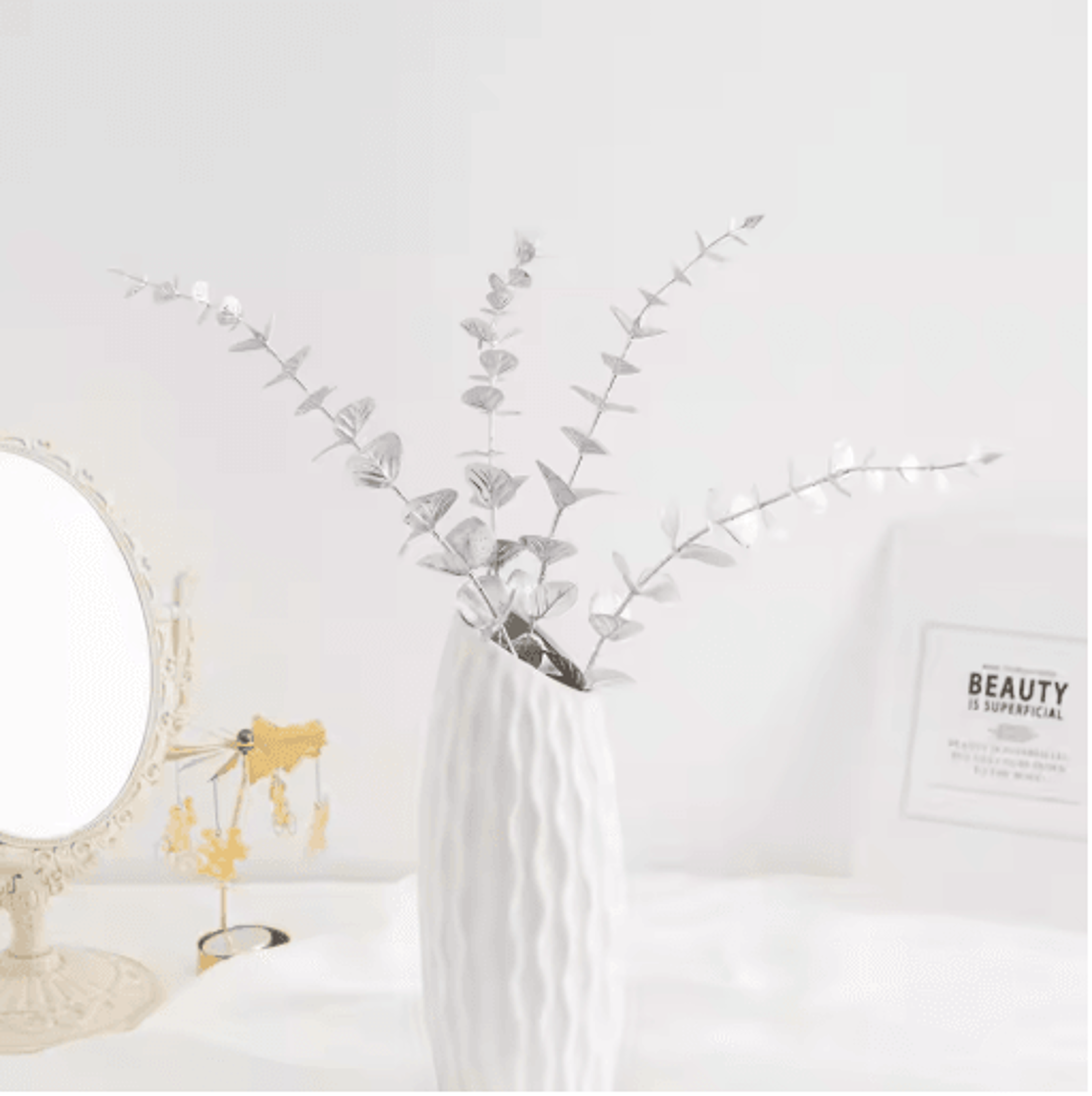 Artificial Eucalyptus Leaves Bulk Set Realistic Greenery For DIY Decor Crafts  Events 4