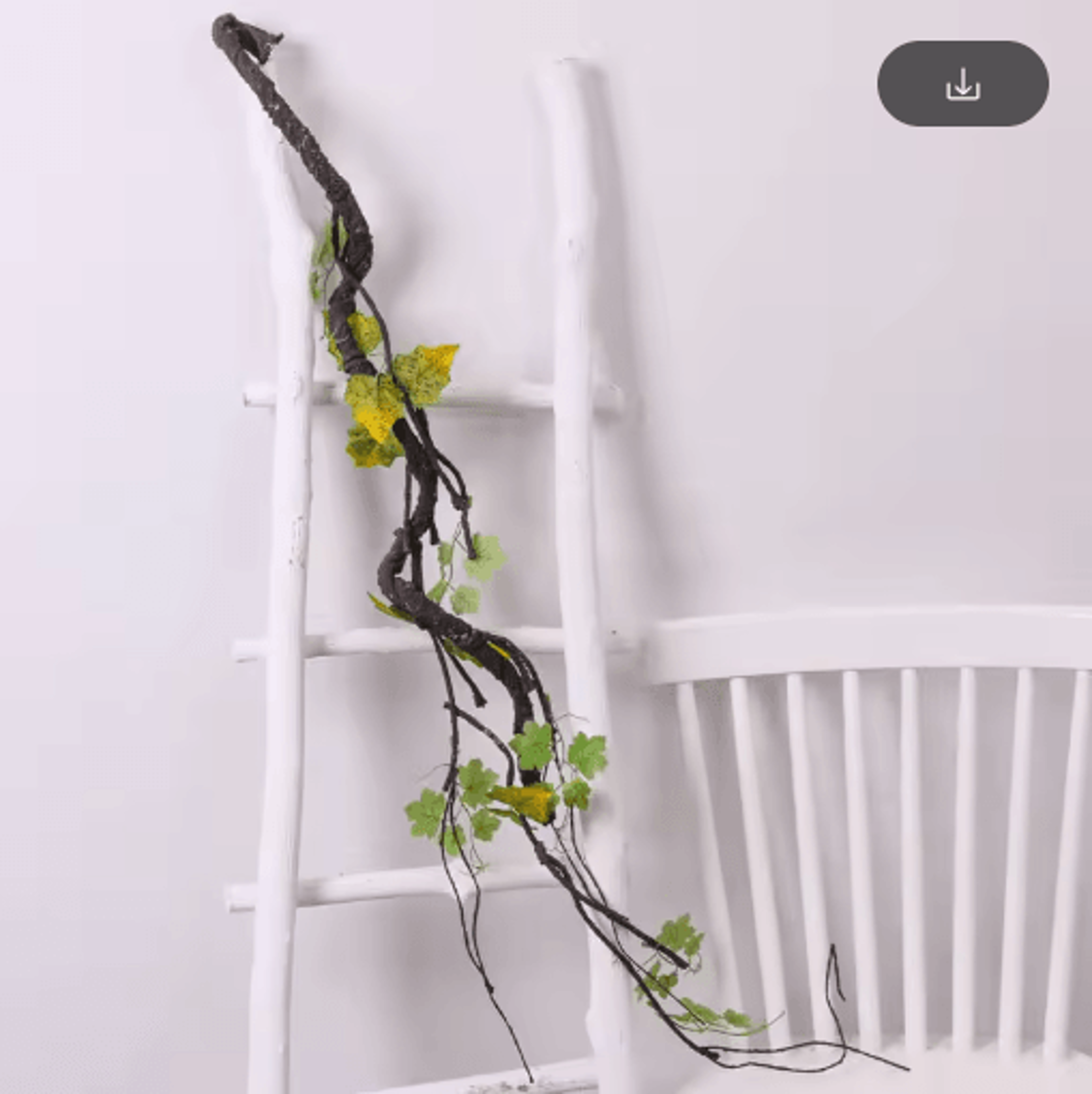 Artificial Rattan Vine Branch Rustic Wall Hanging  Wedding Decor Accent 3