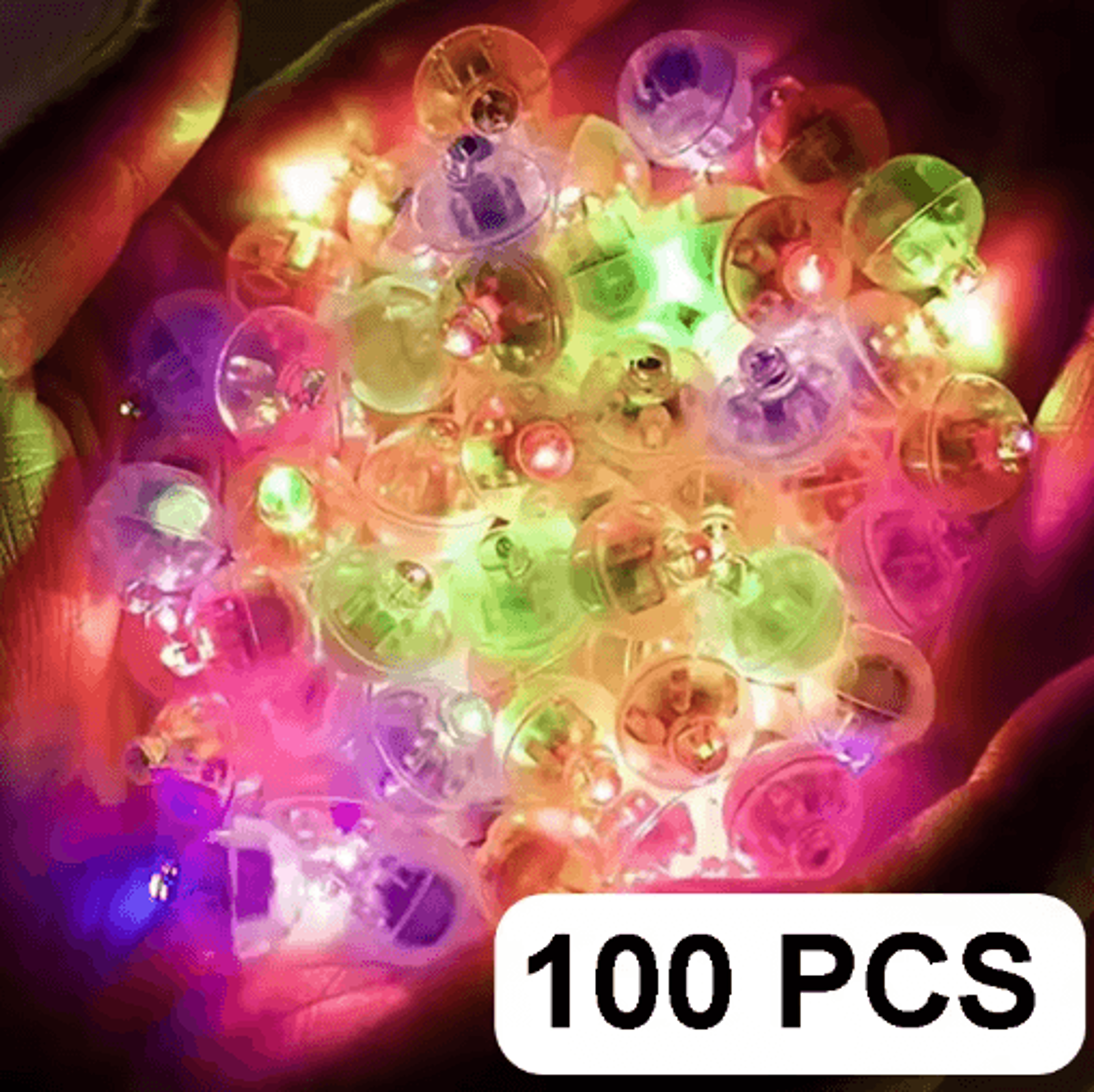Mini LED Balloon Lights Set  Waterproof Party  Paper Lantern Lights 50100pcs 10