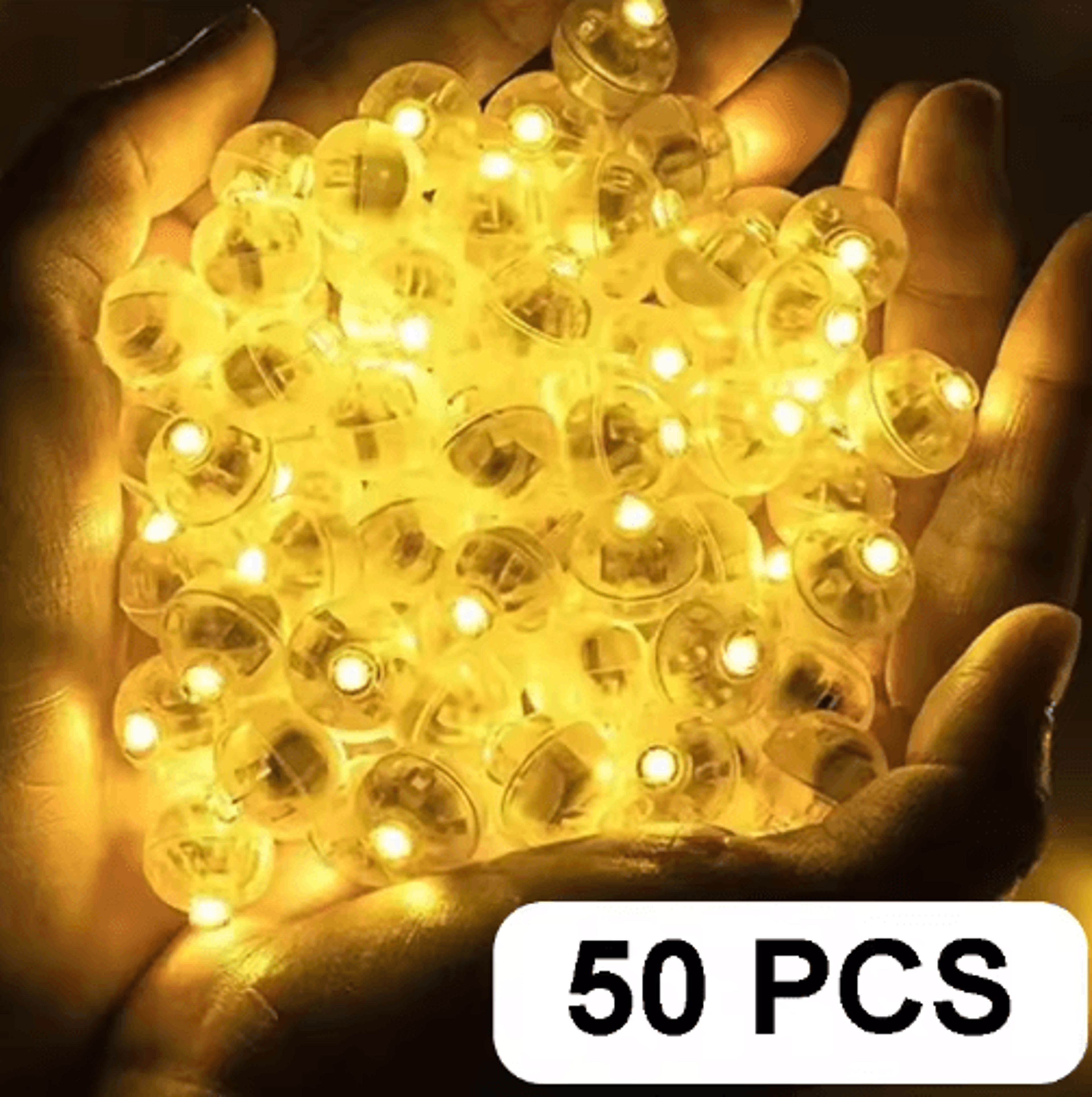 Mini LED Balloon Lights Set  Waterproof Party  Paper Lantern Lights 50100pcs 16