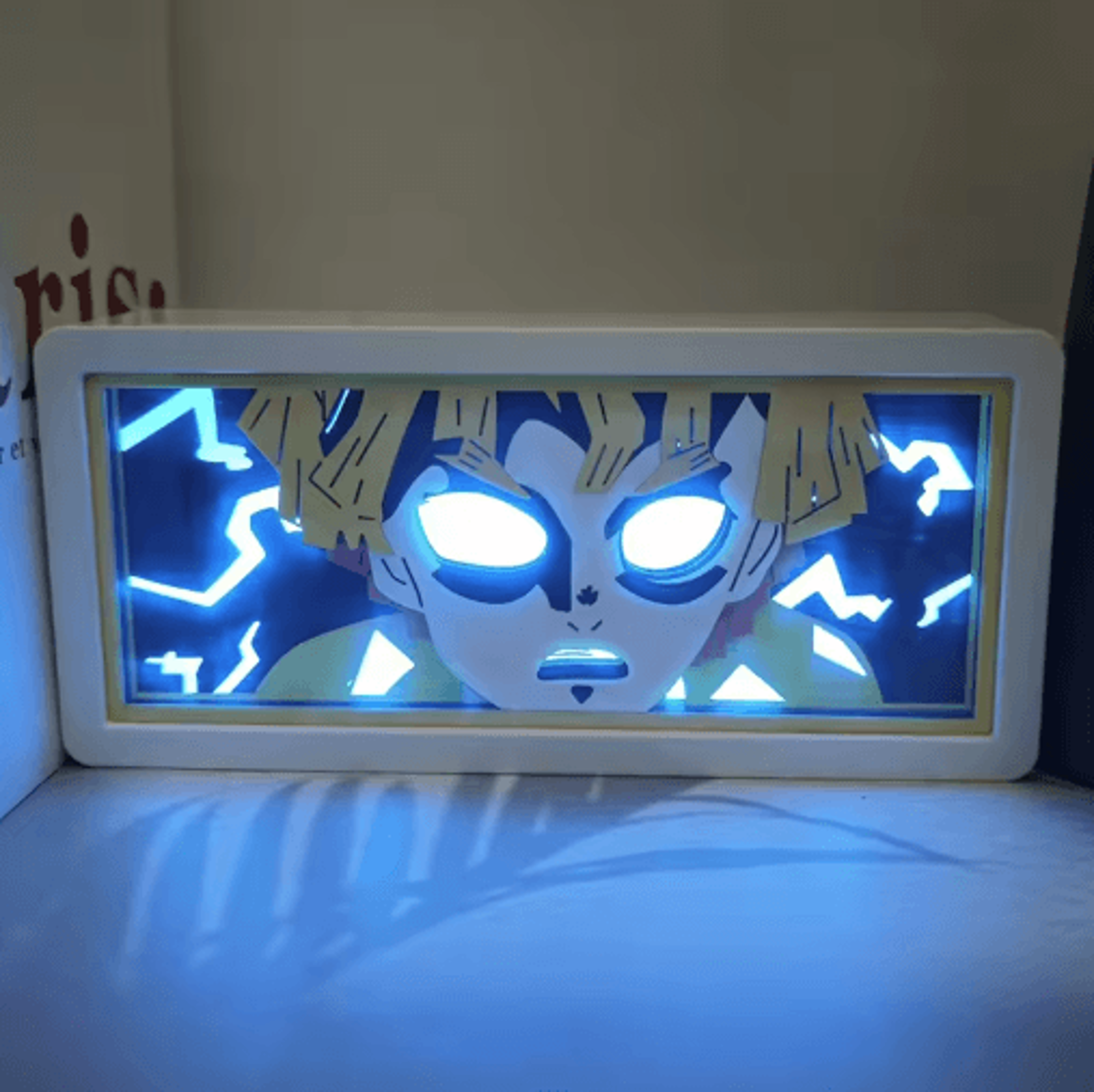 Demon Slayer 3D LED Light Box  Tanjiro Anime Night Light Decor 1