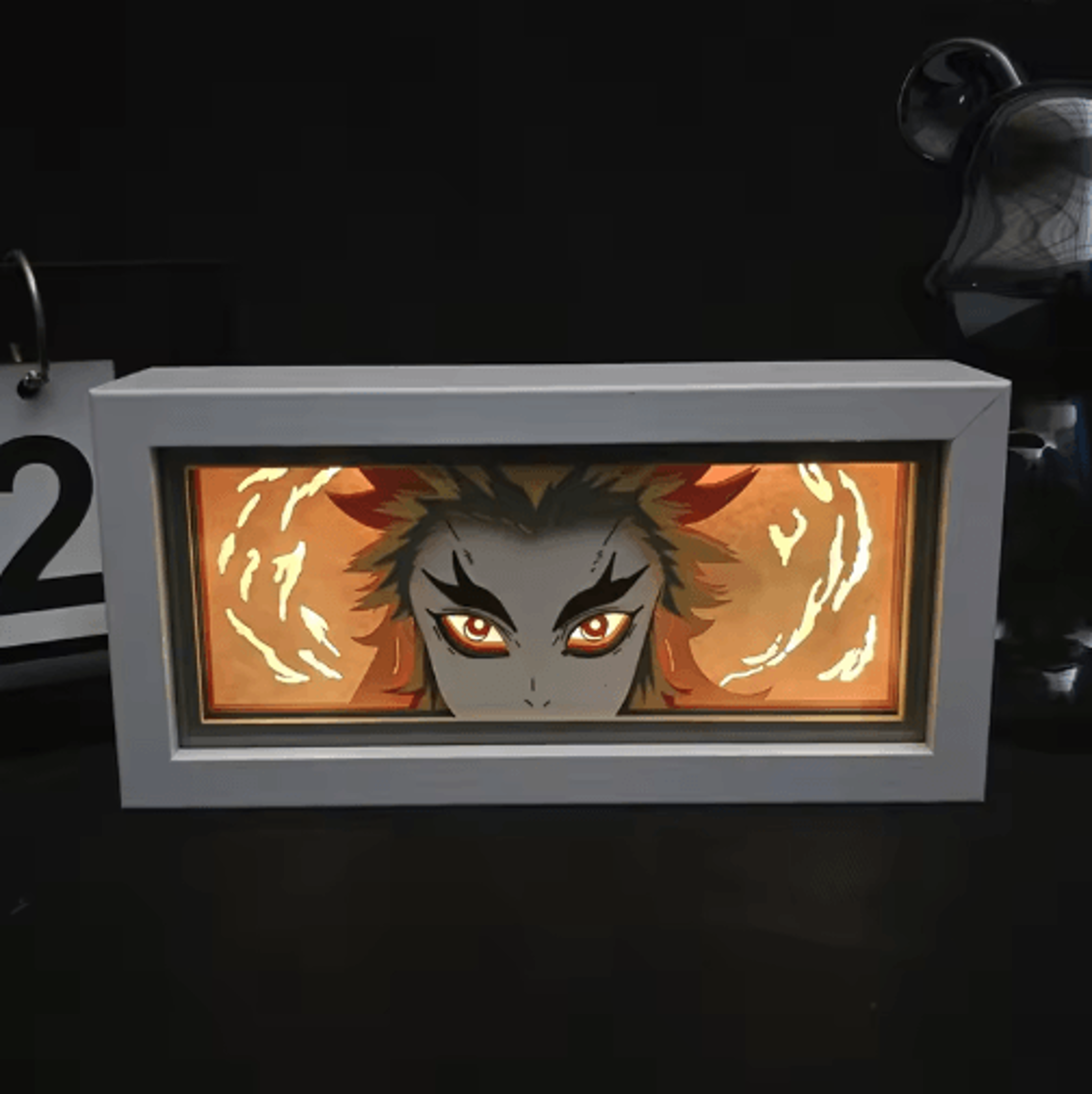 Demon Slayer 3D LED Light Box  Tanjiro Anime Night Light Decor 16