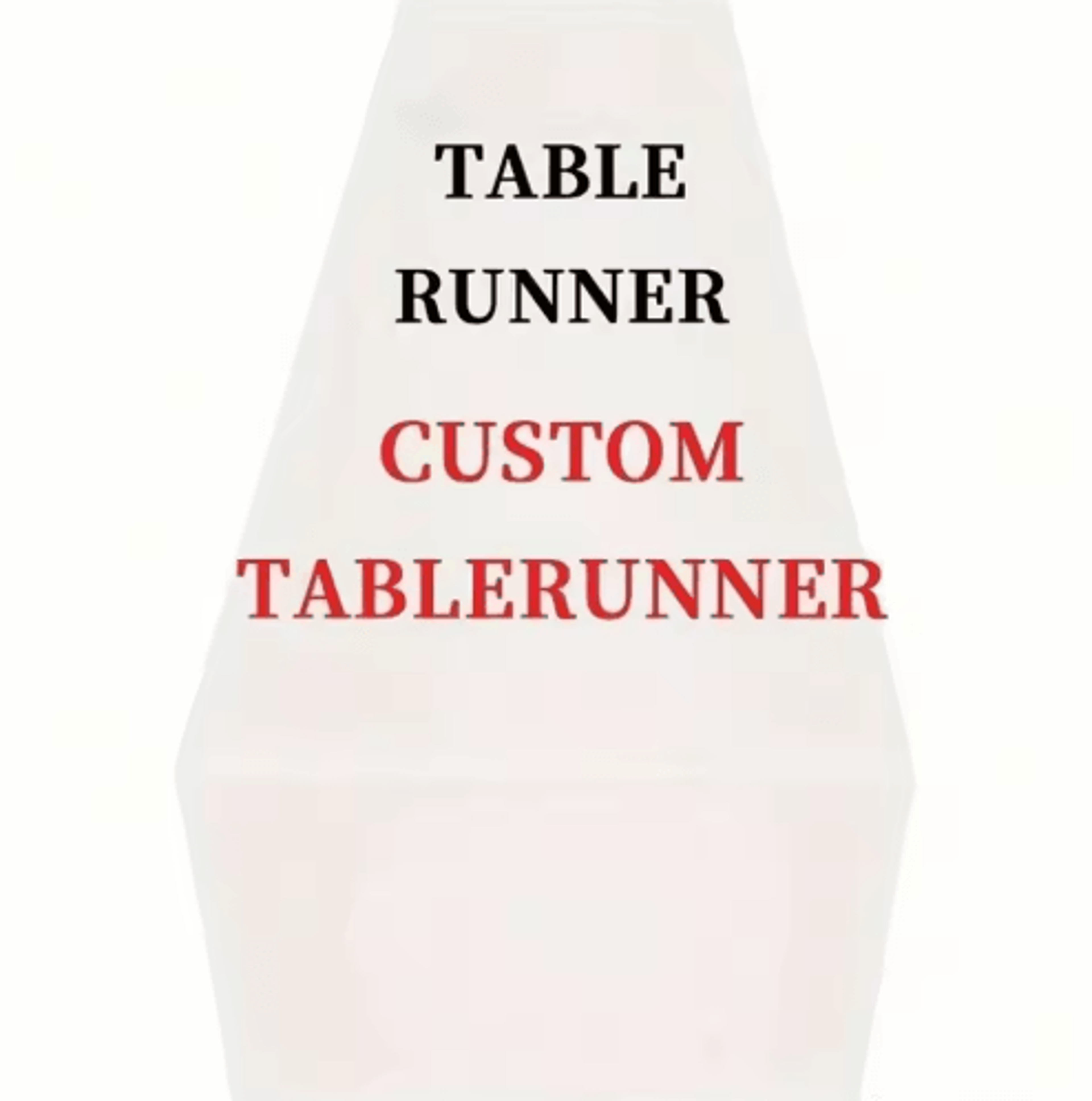 Custom Linen Table Runner  Personalized Dining  Wedding Table Decor 0