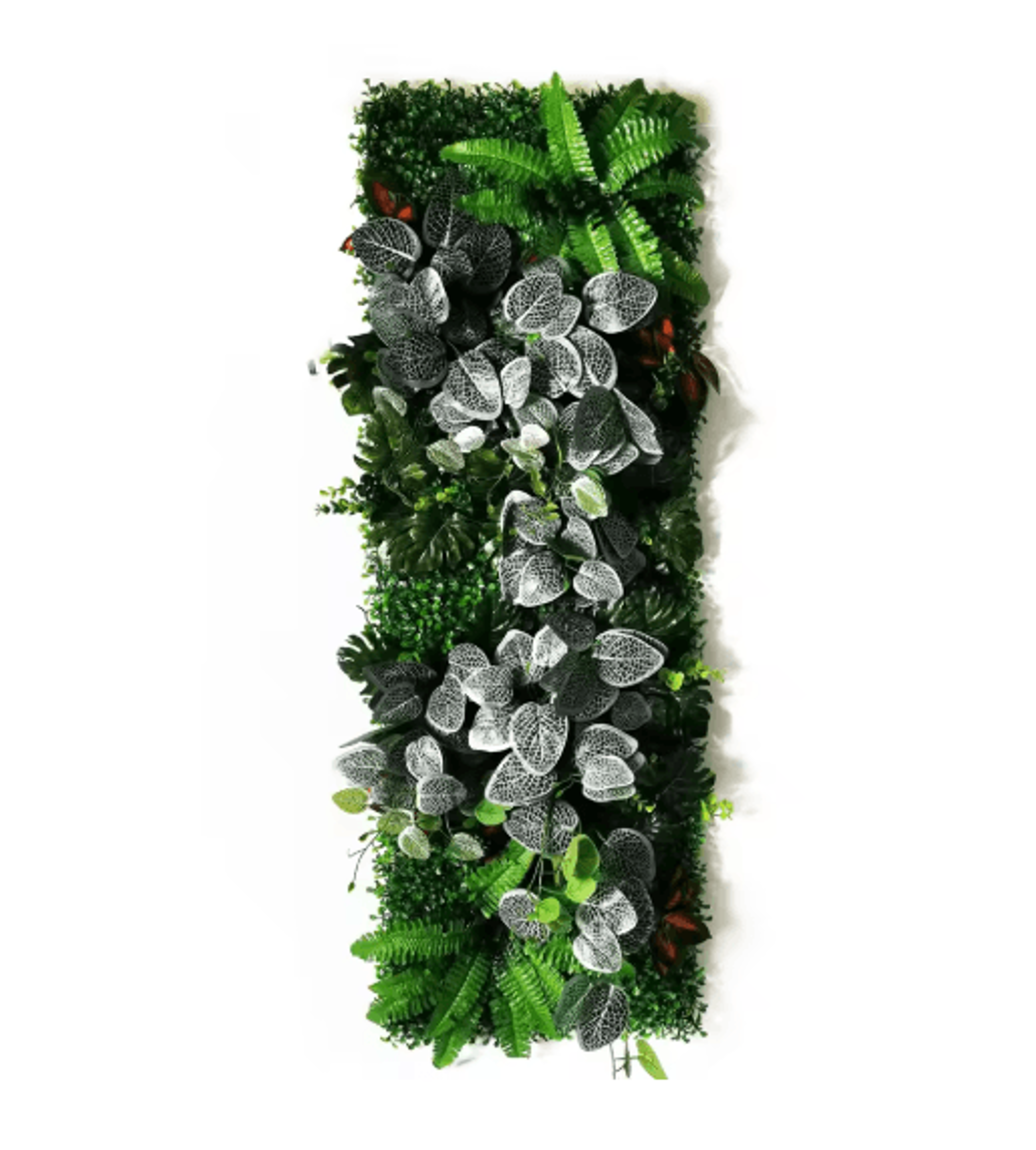 Artificial Rose Wall Panel 40x120cm Floral Grass Backdrop Home Decor 1
