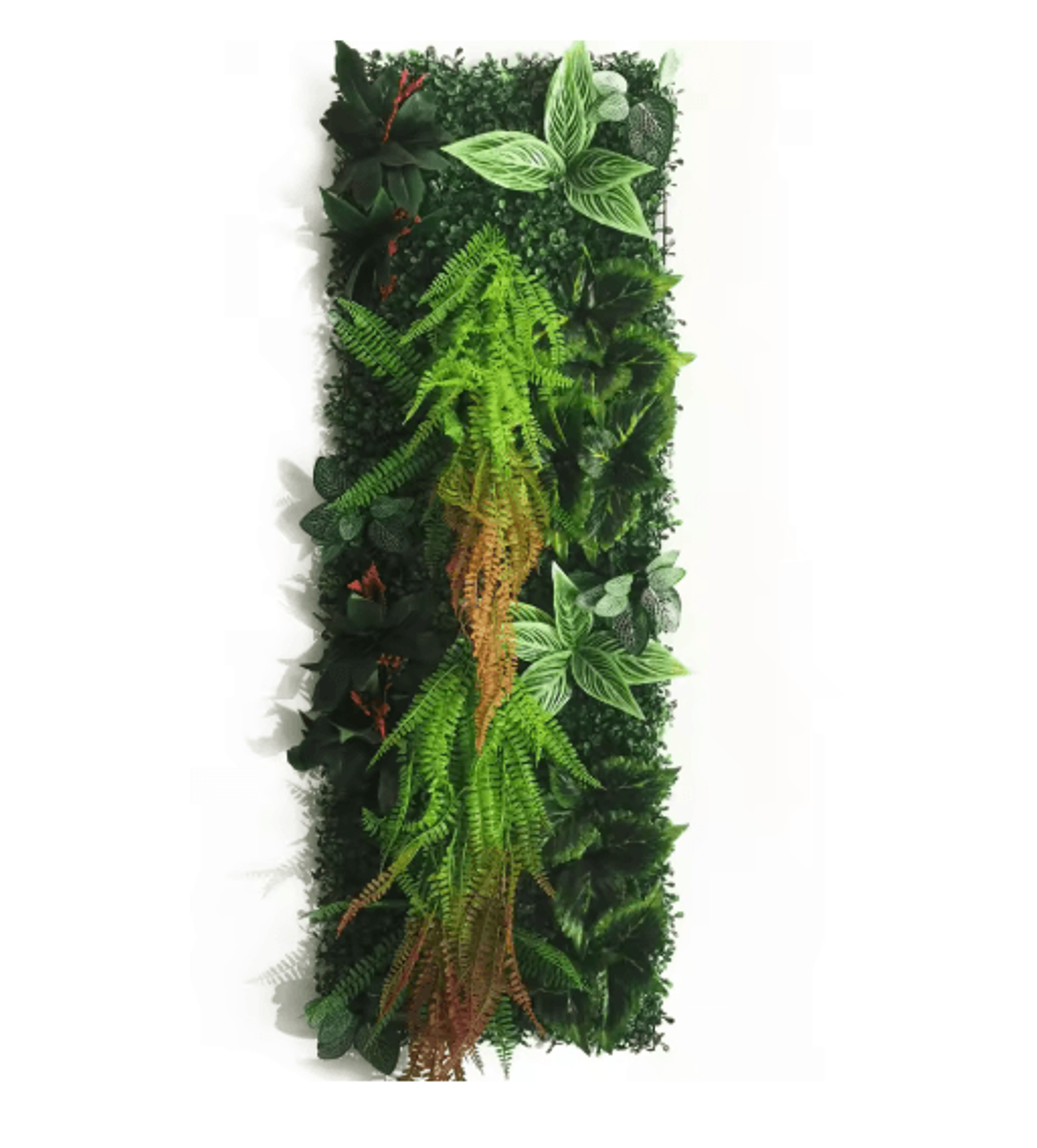 Artificial Rose Wall Panel 40x120cm Floral Grass Backdrop Home Decor 8