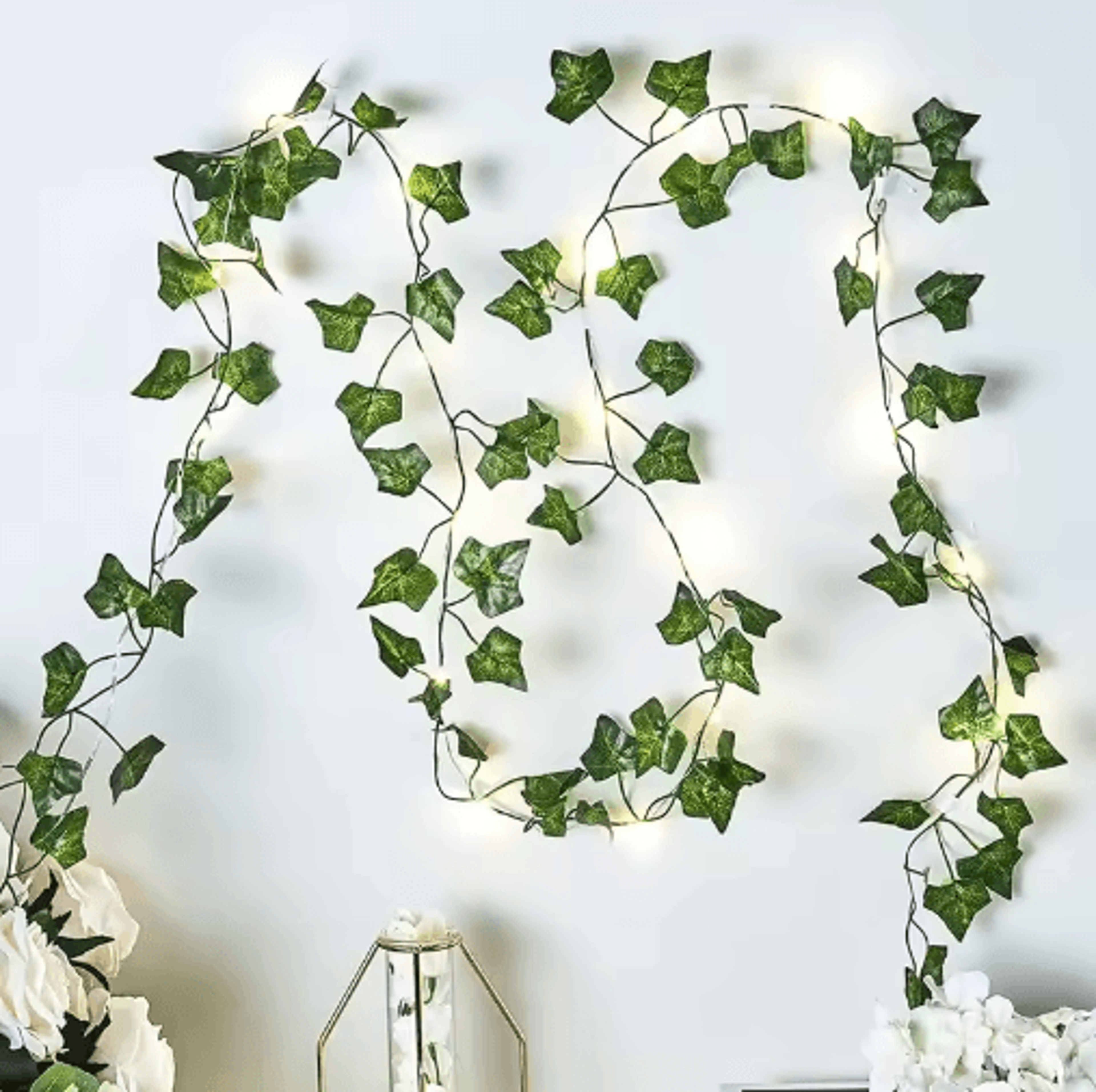 21M Artificial Ivy Garland  Silk Green Leaf Vine Decor For Home  Wedding 9