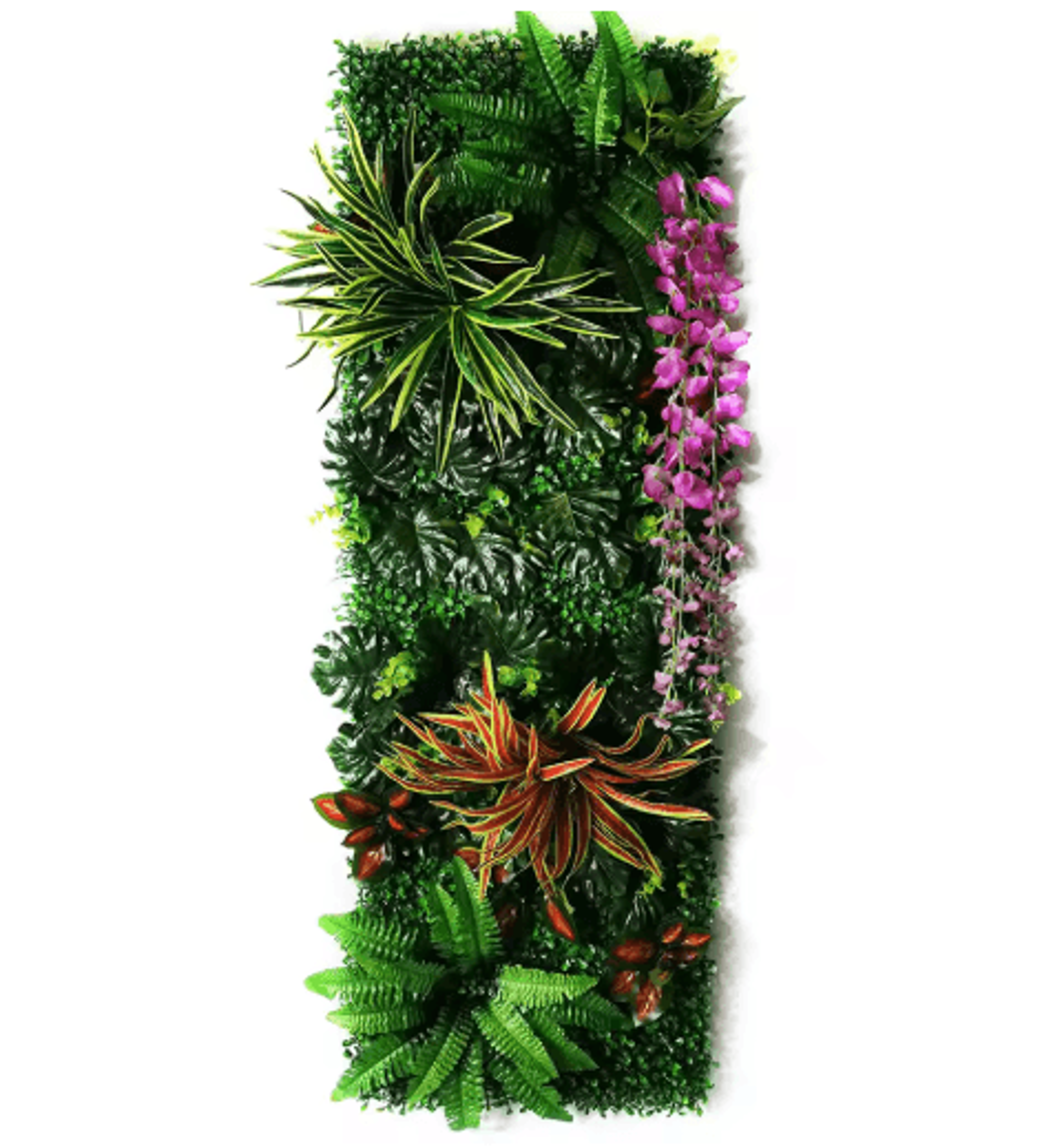 Artificial Grass  Moss Wall Panel Subtropical Green Wall Decor For Home 1