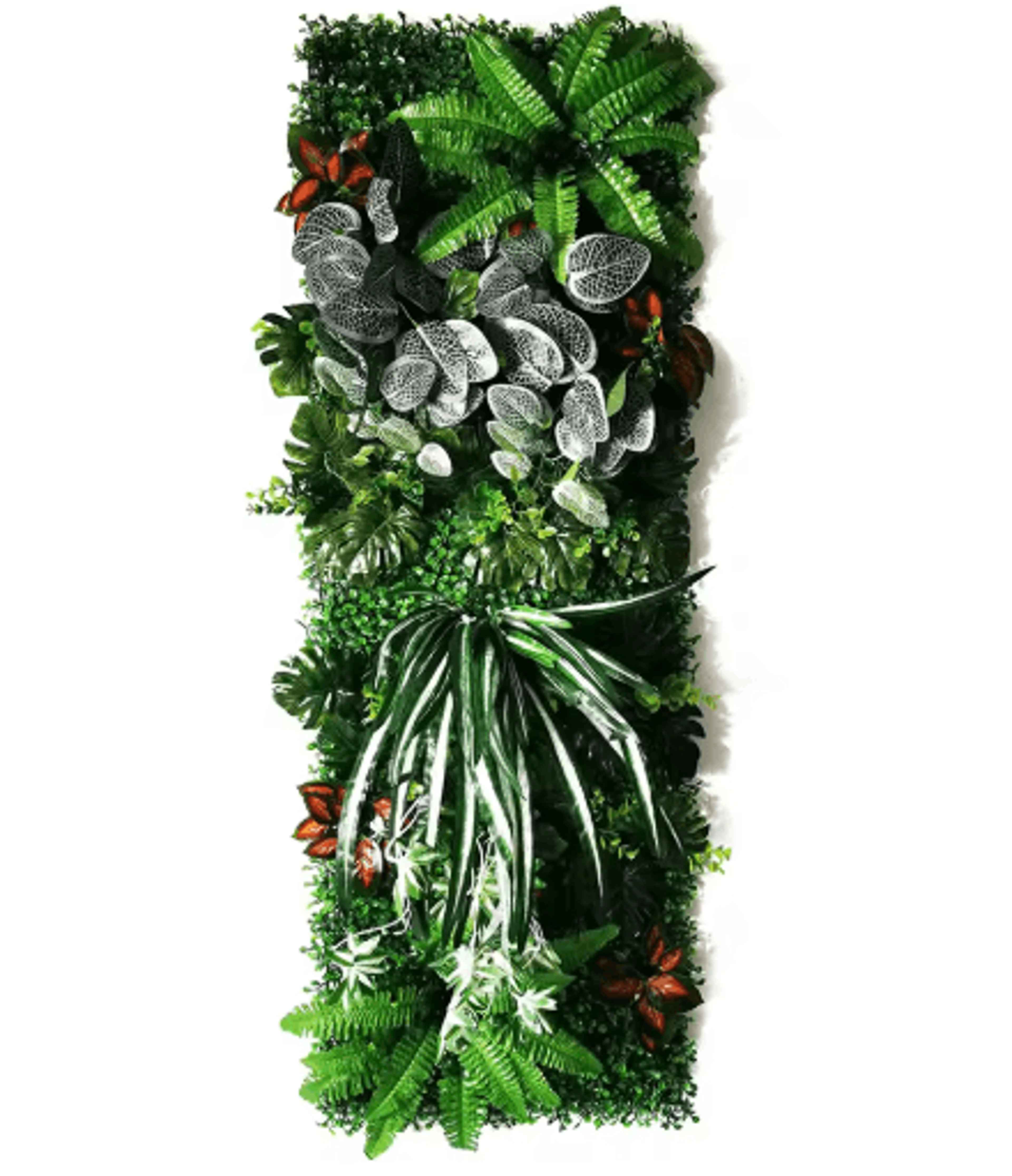 Artificial Grass  Moss Wall Panel Subtropical Green Wall Decor For Home 14