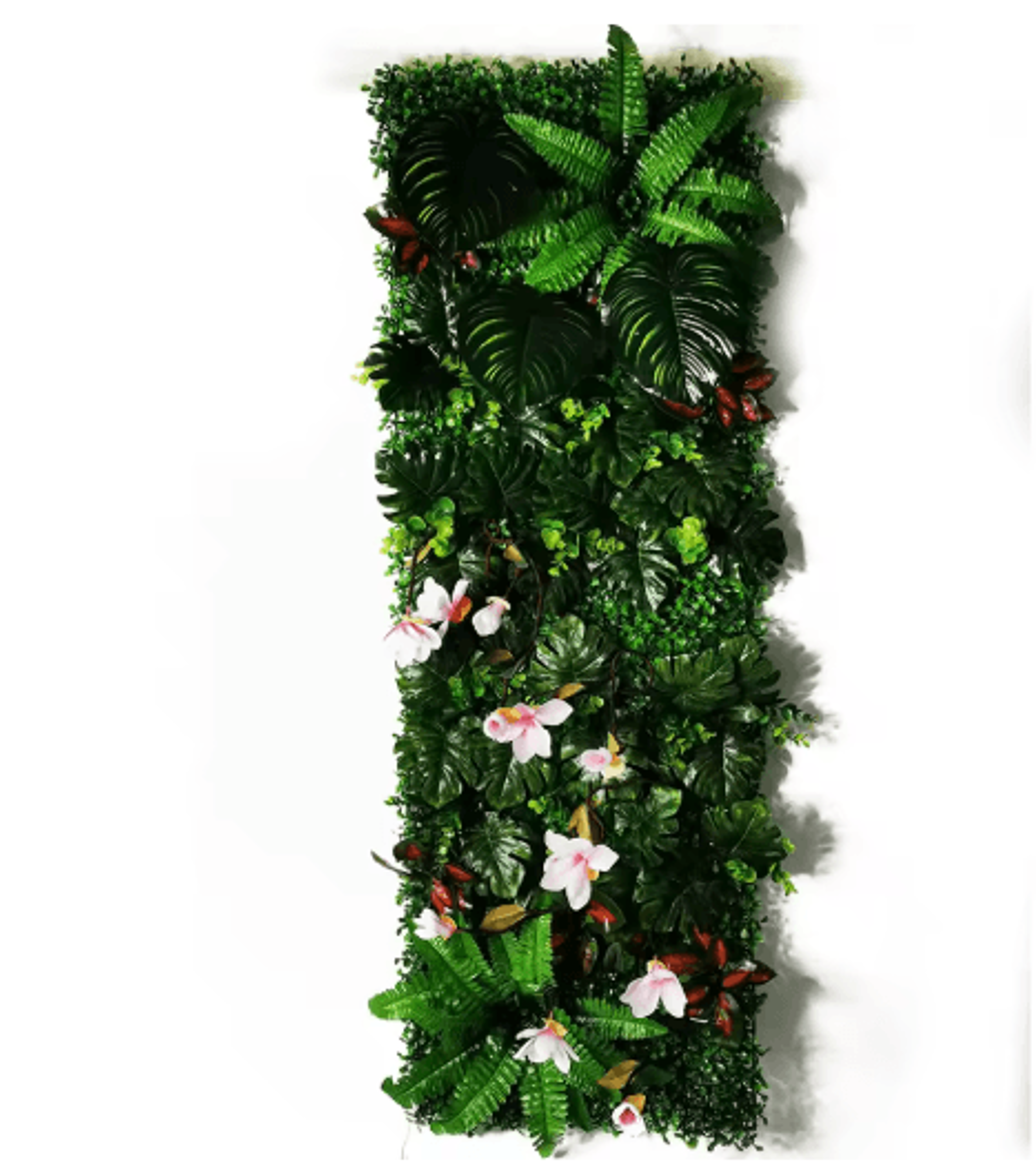 Artificial Grass  Moss Wall Panel Subtropical Green Wall Decor For Home 25