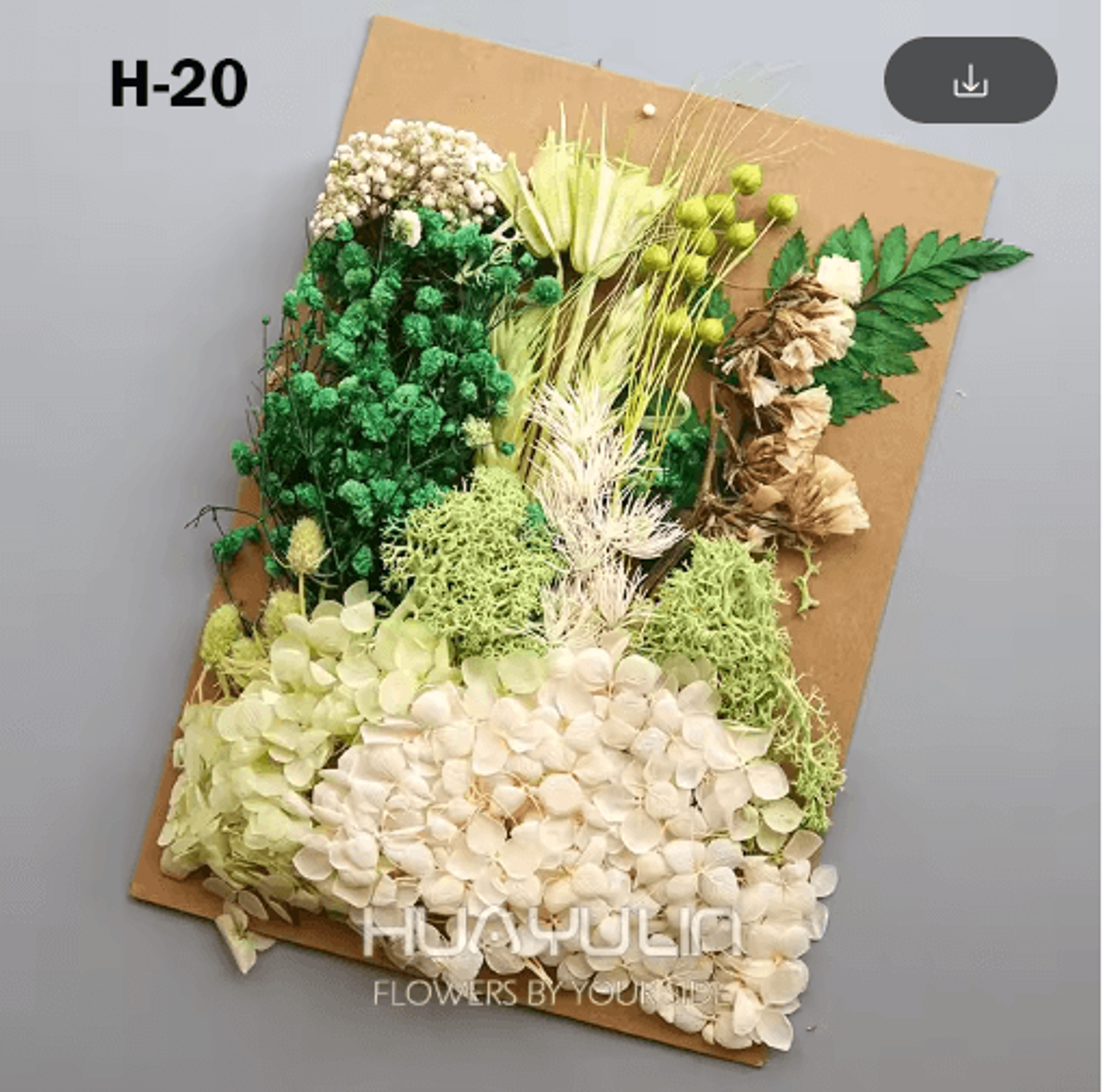 Preserved Hydrangea Dried Flower Set Real Floral Materials For Resin  DIY Crafts 4
